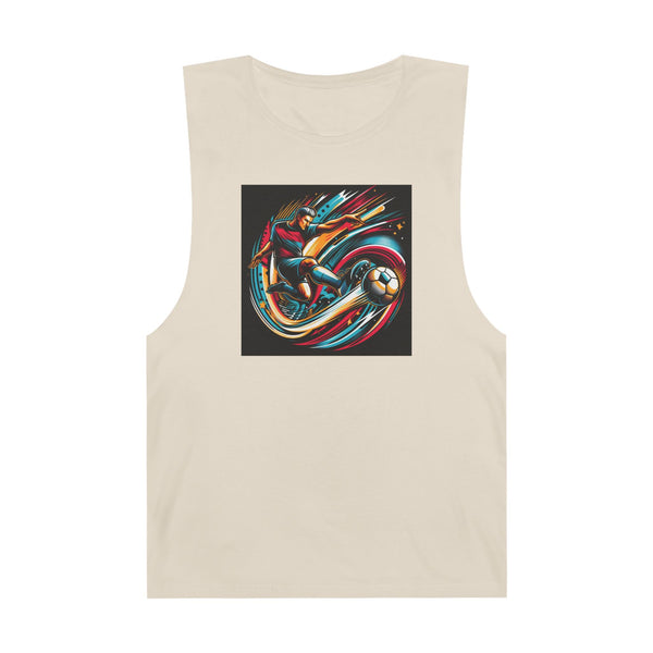 Unisex Sporty Graphic Tank Top, Summer Apparel, Athletic Wear, Gift for Sports Fans, Casual Style, Outdoor Activities