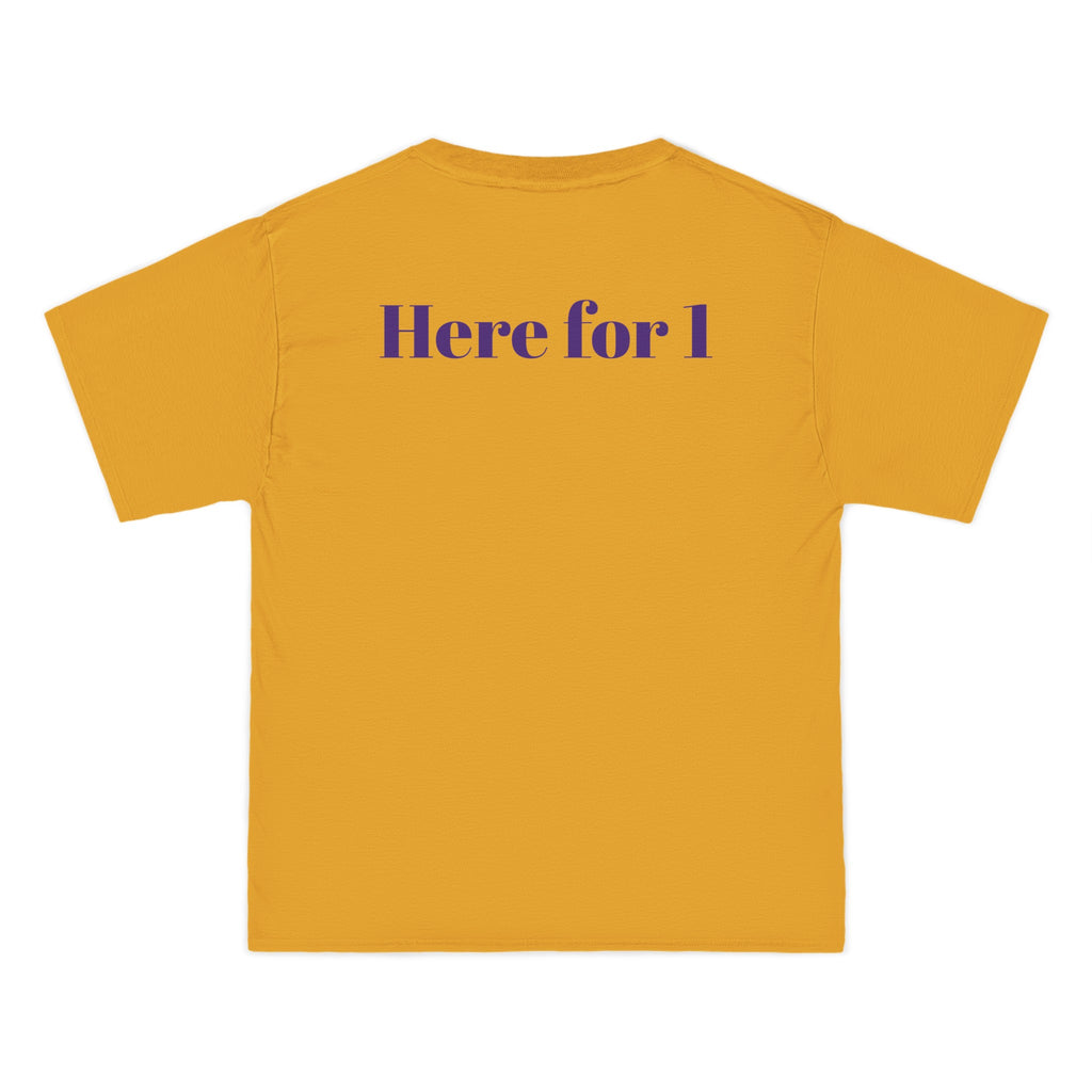 Beefy-T®  Short-Sleeve T-Shirt ( KIDS sizes ) - " Here for 1 "
