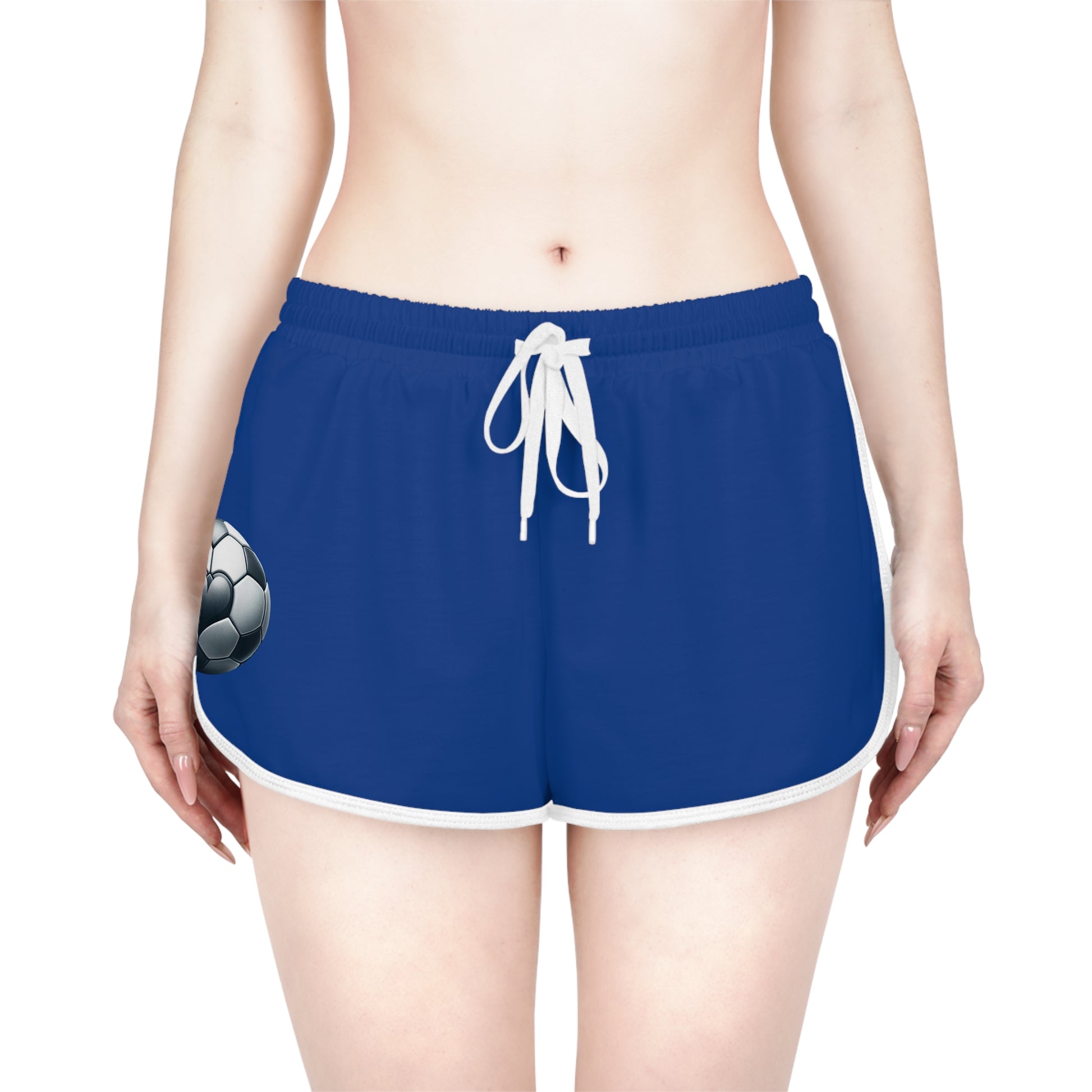Women's Heartbeat Soccer Shorts, Athletic Lounge Shorts, Fitness Wear, Sports Apparel, Casual Summer Shorts