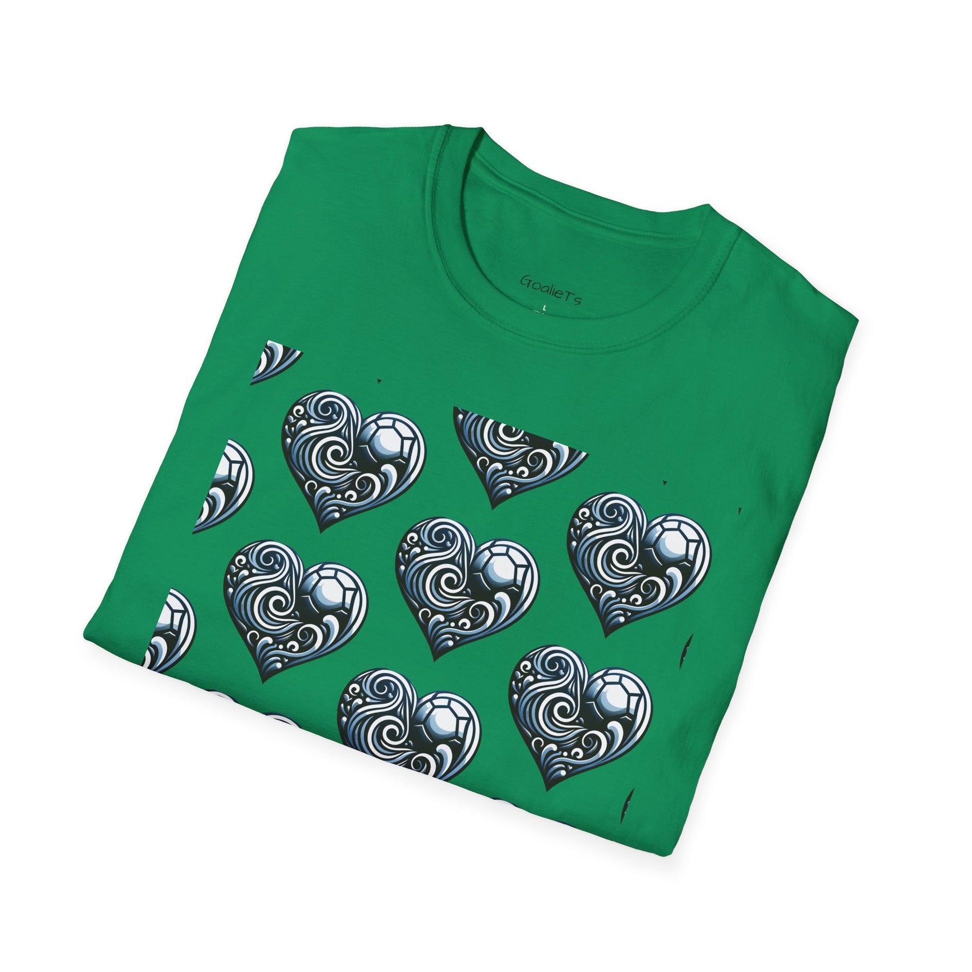 Unisex Softstyle T-Shirt - "soccer girlie "