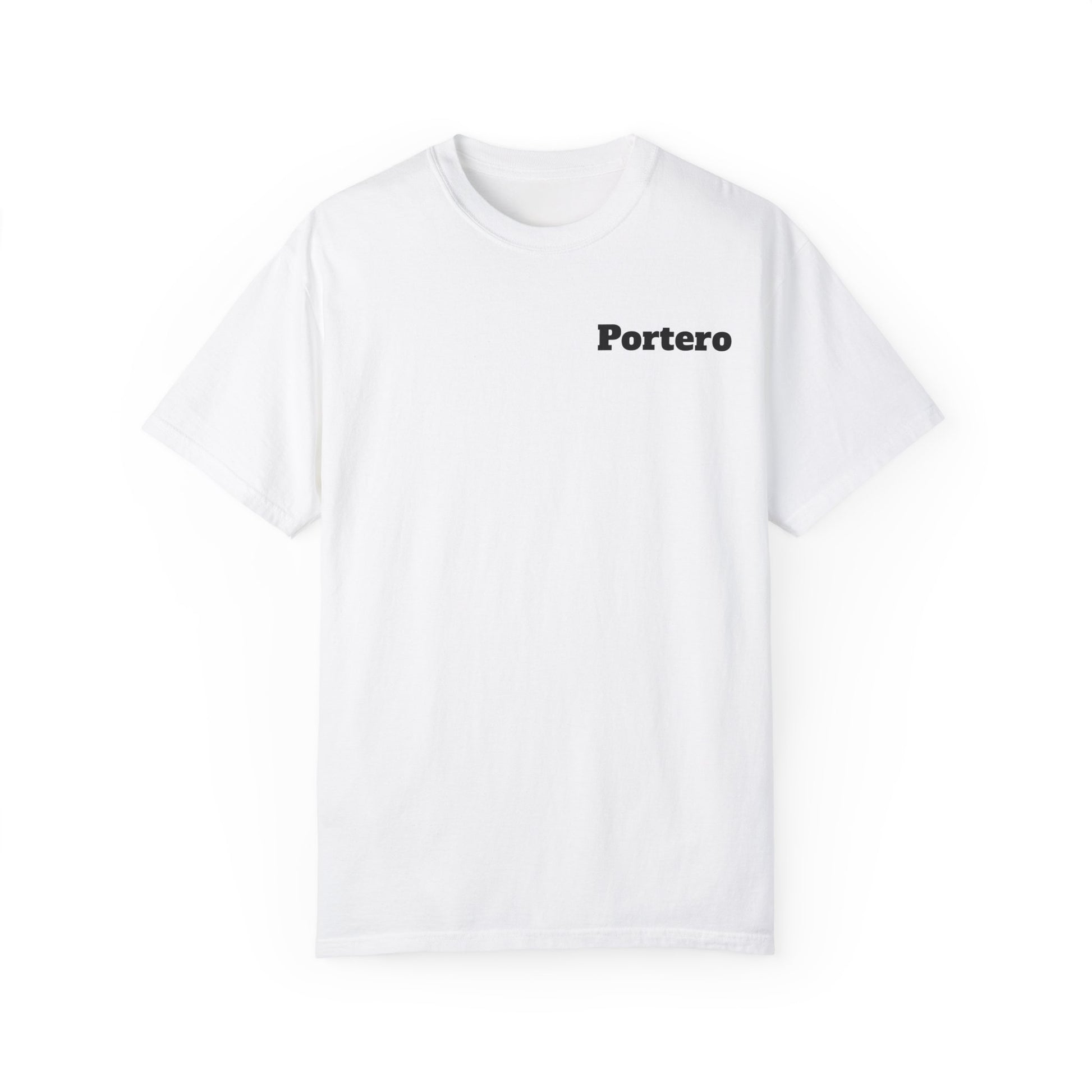 Unisex Garment-Dyed T-shirt -  " Portero . 1 "