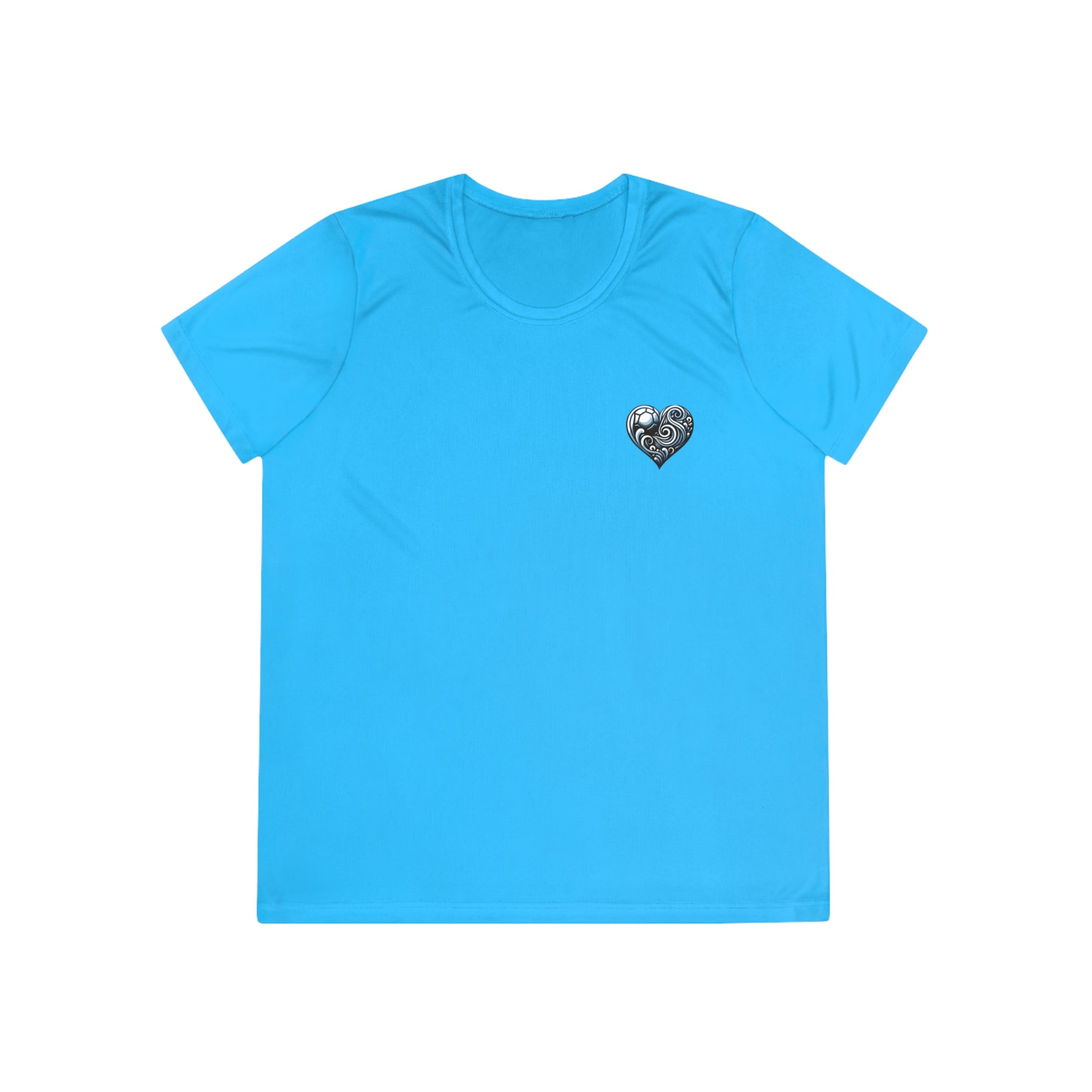 Ladies Competition Tee, Fun Sister T-Shirt, Cheerleader Gift, Family Reunion Apparel, Heart Design Tee, Summer Casual Top