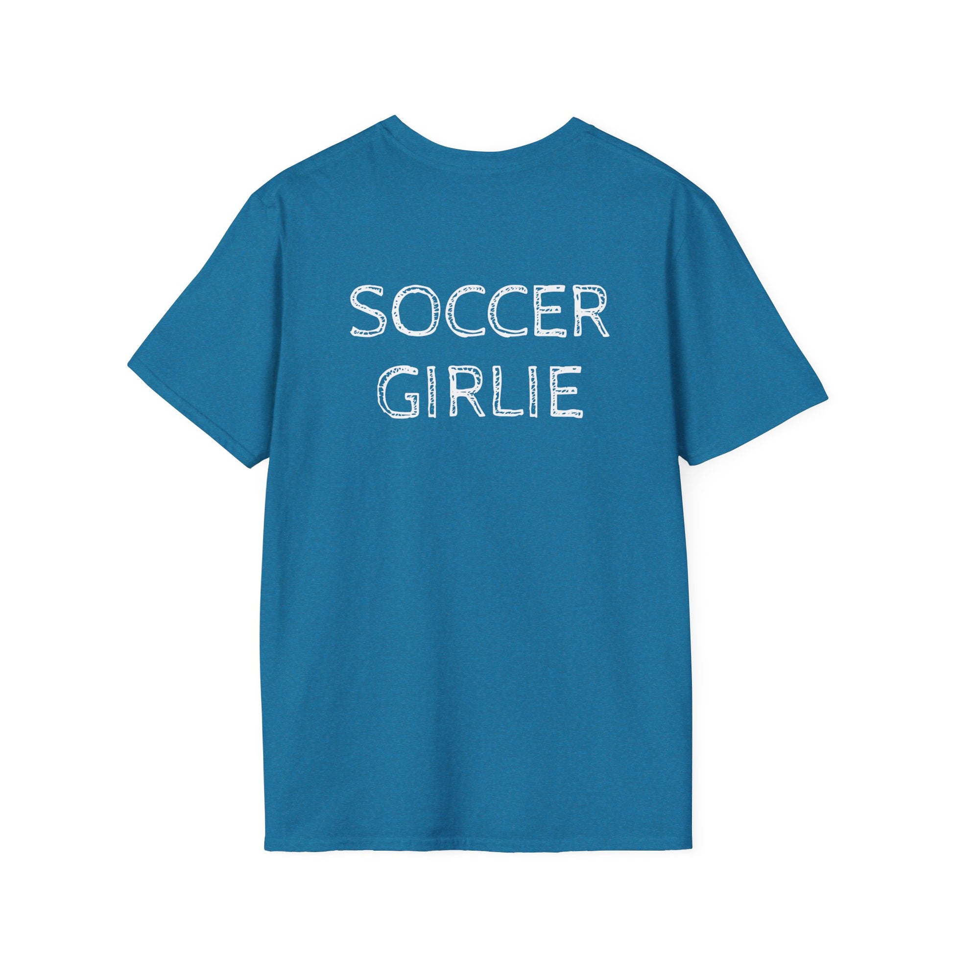 Unisex Softstyle T-Shirt - "soccer girlie "