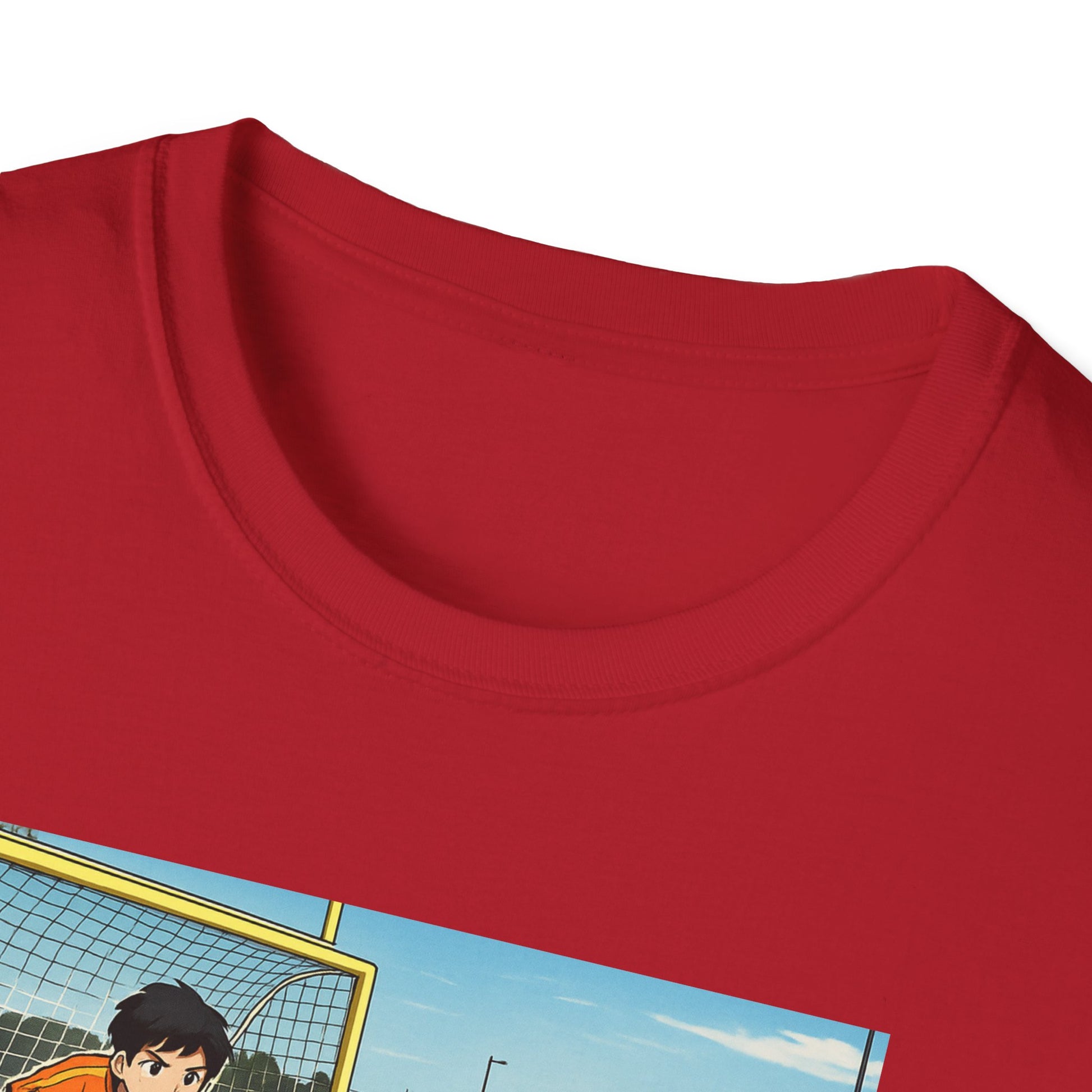 Goalkeeper Vibes Unisex Softstyle T-Shirt, Soccer Gift, Sports Apparel, Casual Wear, Unique Fan Shirt, Retro Sports Tee