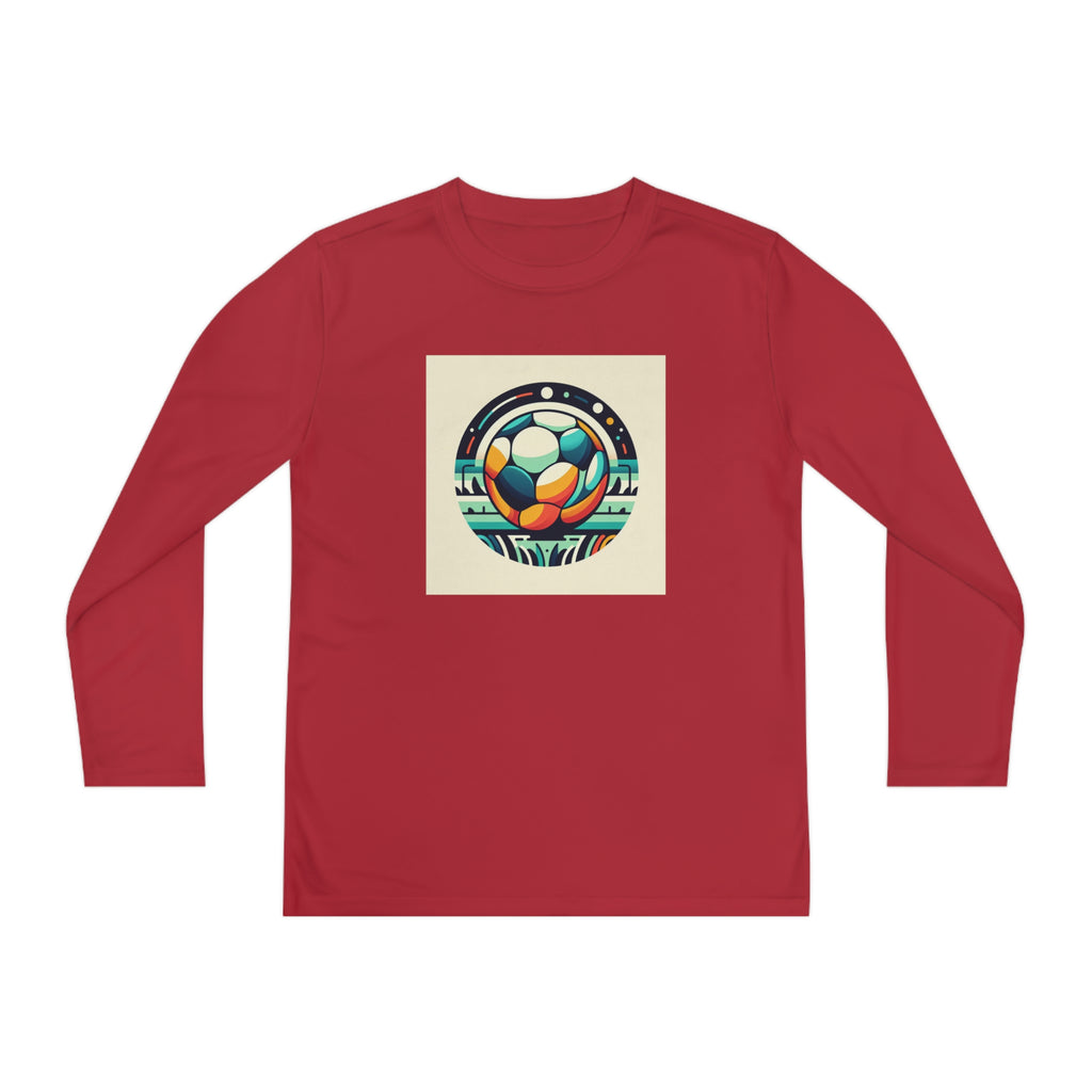 Youth Long Sleeve Competitor Tee-"SOCCER BRO"