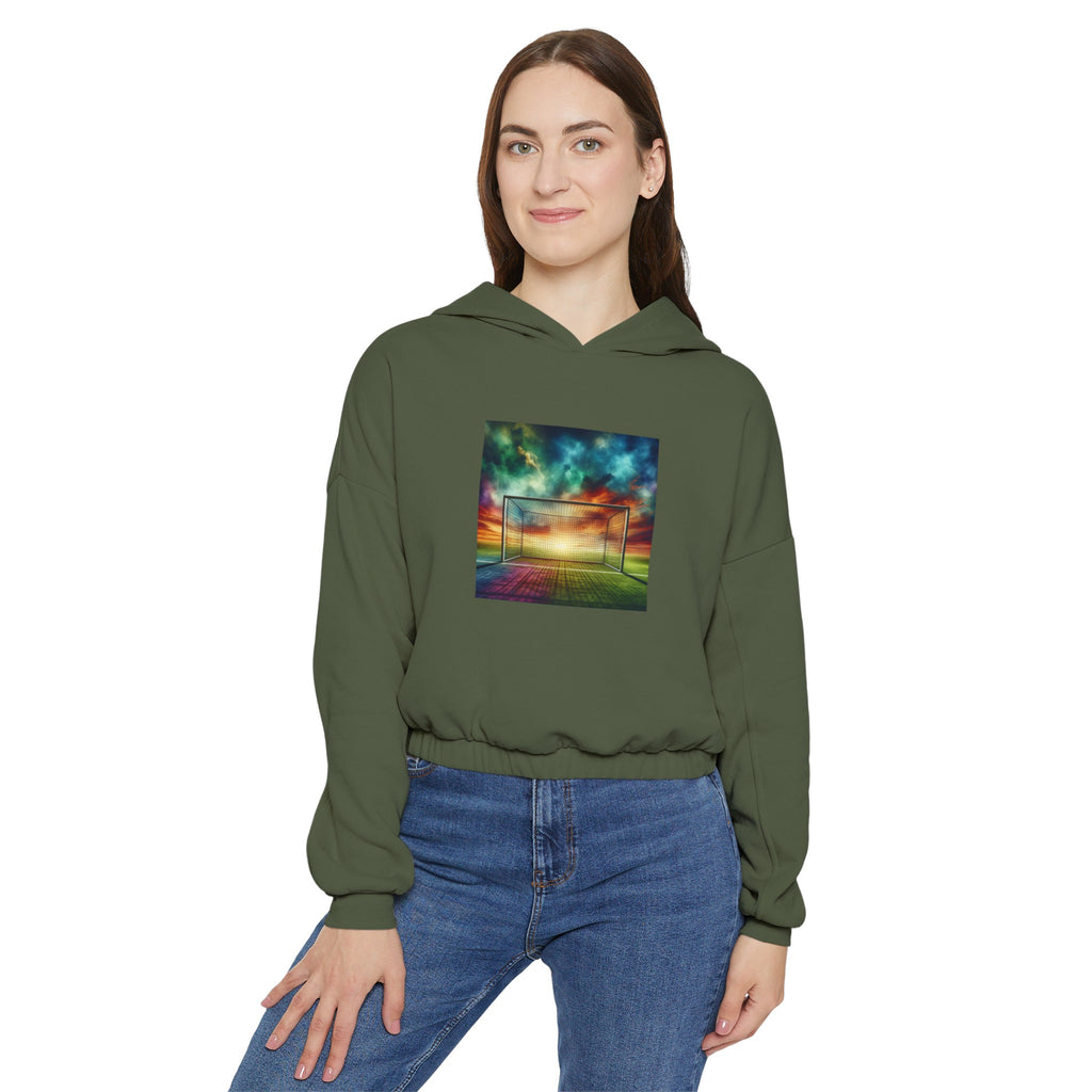 Women's Cinched Bottom Hoodie-"1-Keeper's sister"