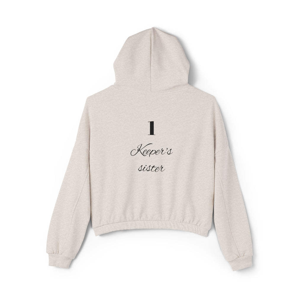 Women's Cinched Bottom Hoodie-"1-Keeper's sister"