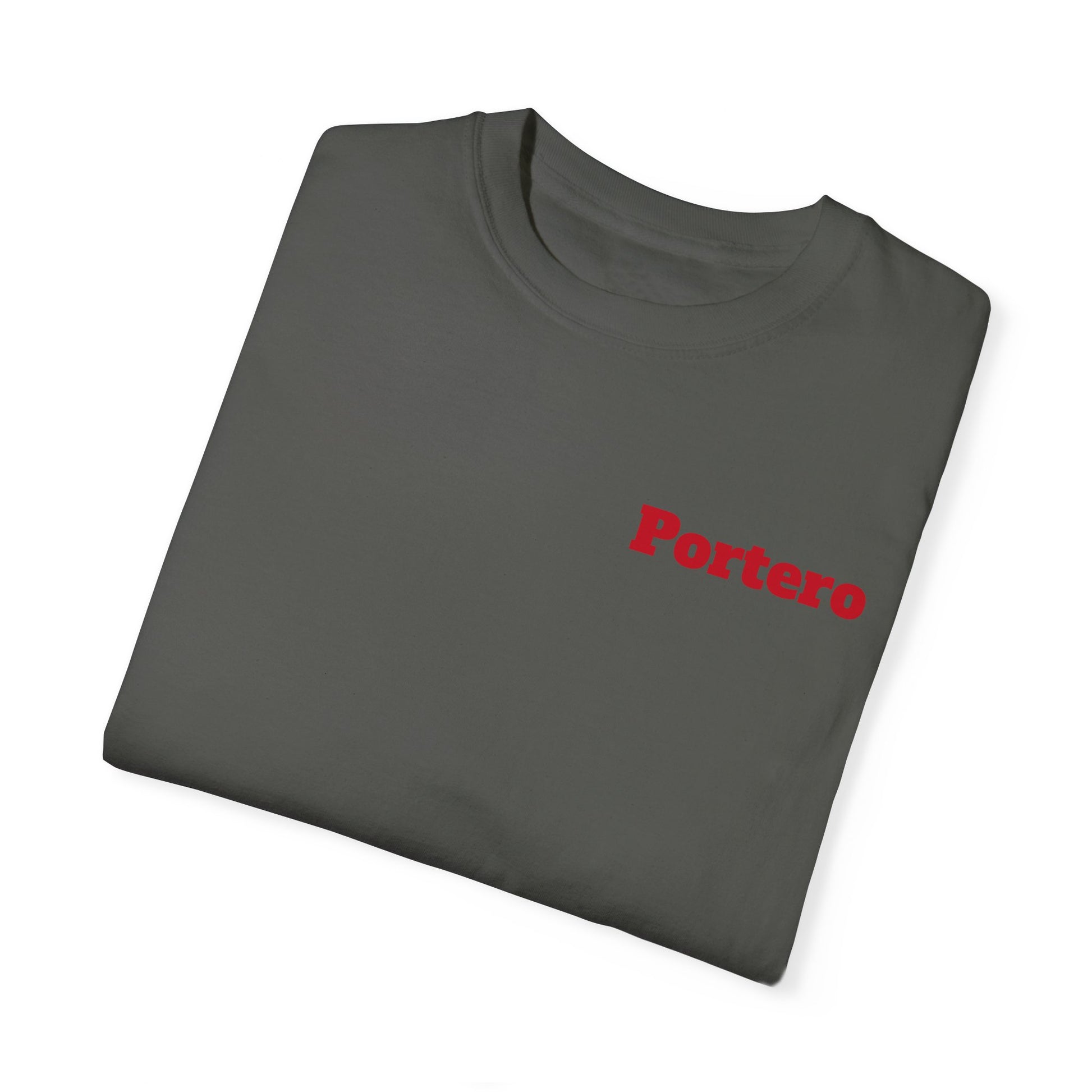 Unisex Garment-Dyed T-shirt -  " Portero . 1 "