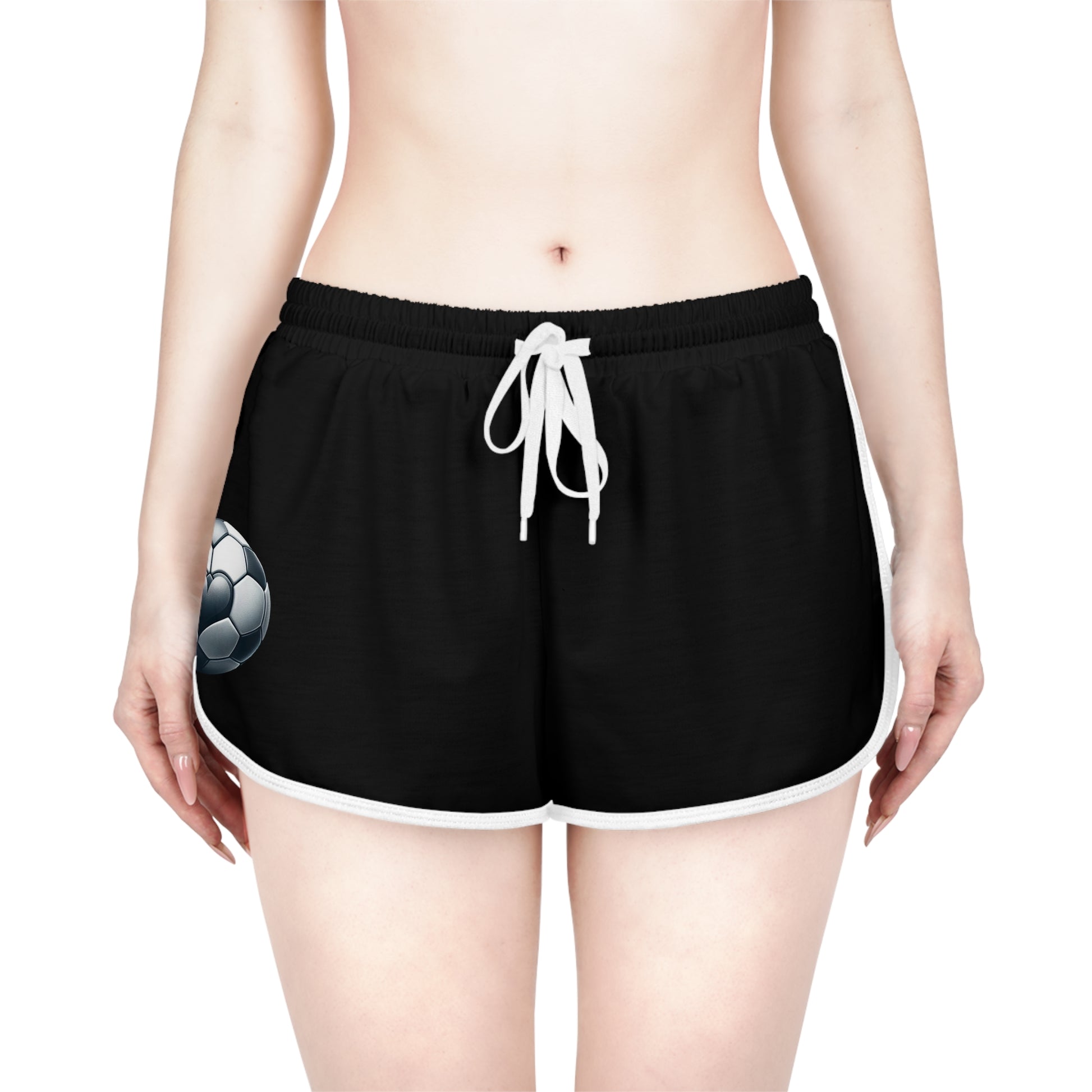 Women's Heartbeat Soccer Shorts, Athletic Lounge Shorts, Fitness Wear, Sports Apparel, Casual Summer Shorts