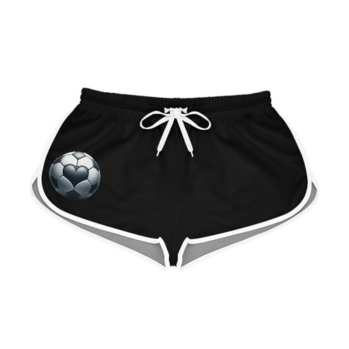 Women's Heartbeat Soccer Shorts, Athletic Lounge Shorts, Fitness Wear, Sports Apparel, Casual Summer Shorts