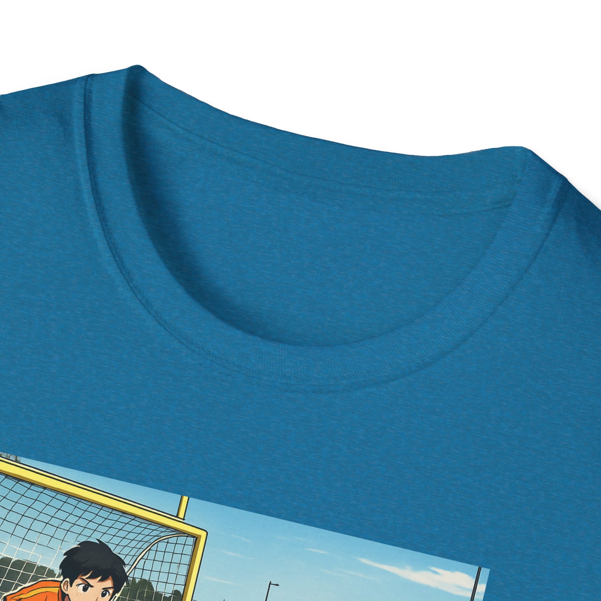 Goalkeeper Vibes Unisex Softstyle T-Shirt, Soccer Gift, Sports Apparel, Casual Wear, Unique Fan Shirt, Retro Sports Tee