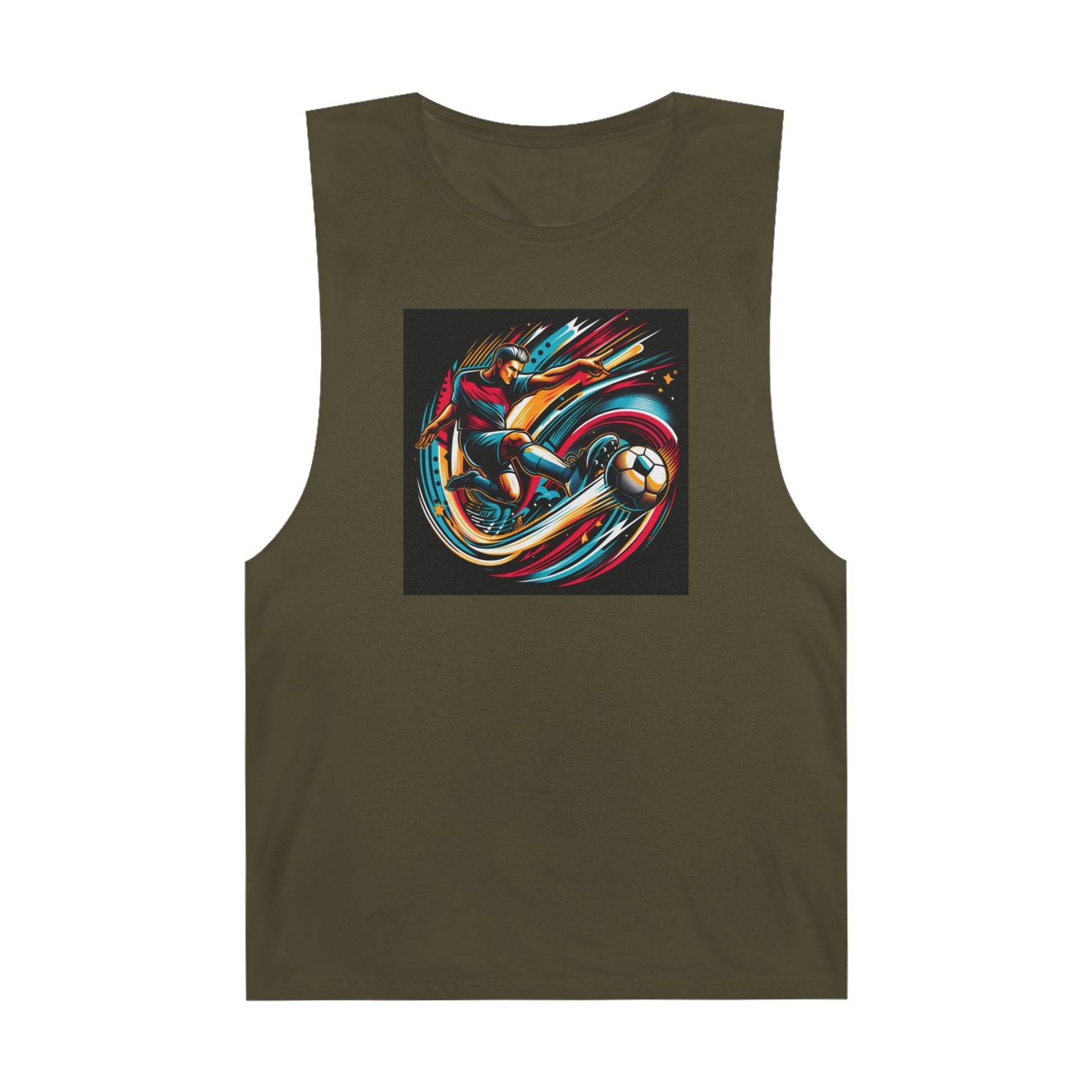 Unisex Sporty Graphic Tank Top, Summer Apparel, Athletic Wear, Gift for Sports Fans, Casual Style, Outdoor Activities