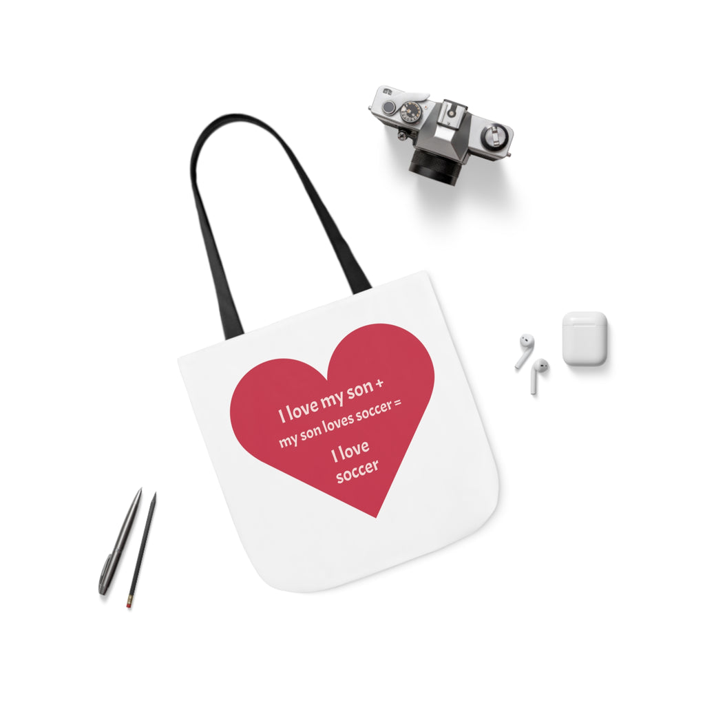 Canvas Tote Bag, 5-Color Straps