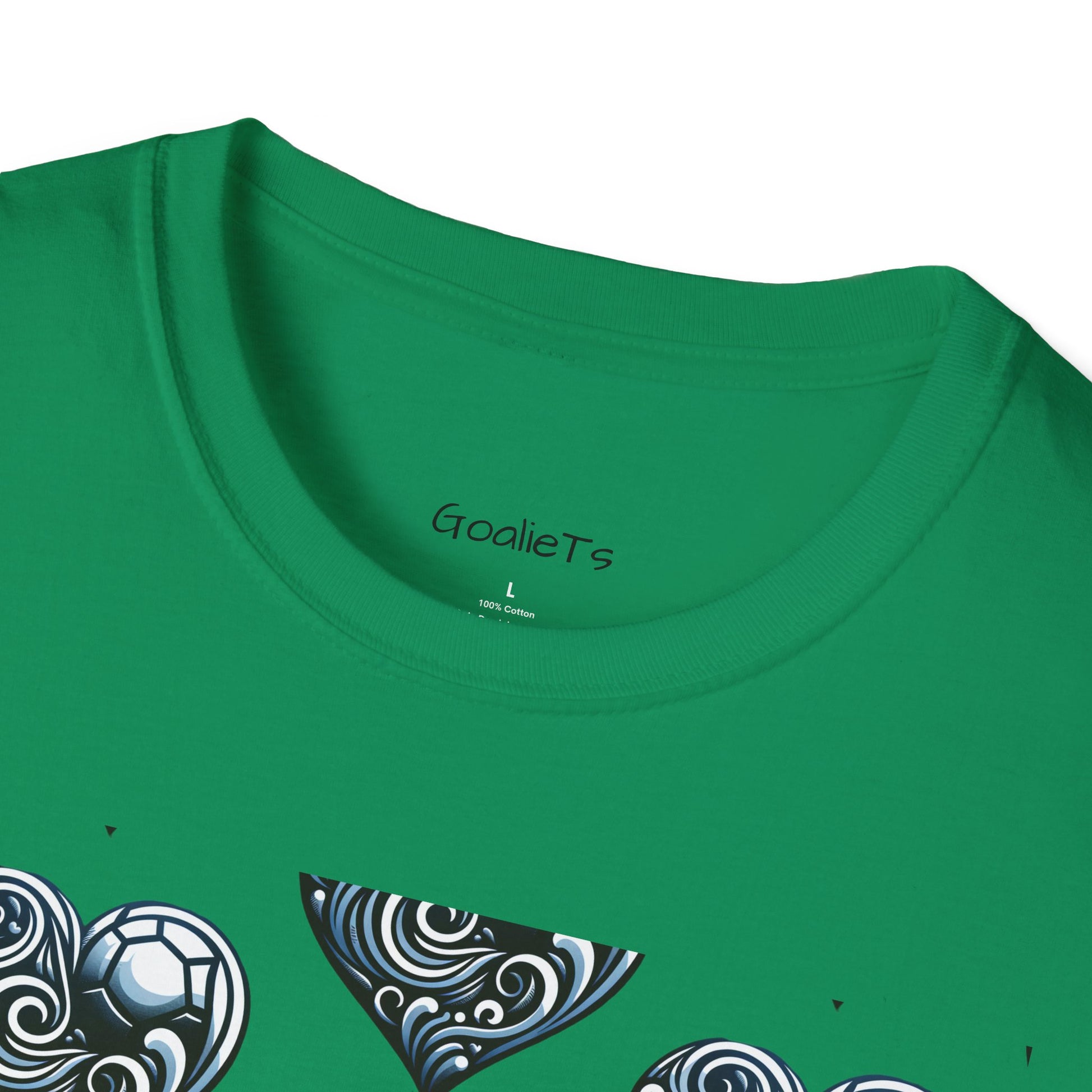 Unisex Softstyle T-Shirt - "soccer girlie "
