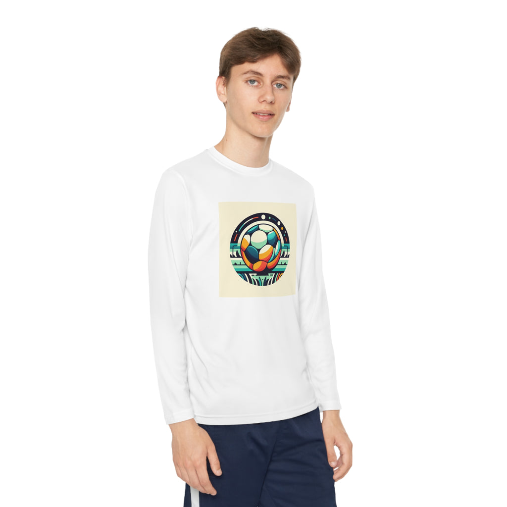 Youth Long Sleeve Competitor Tee-"SOCCER BRO"