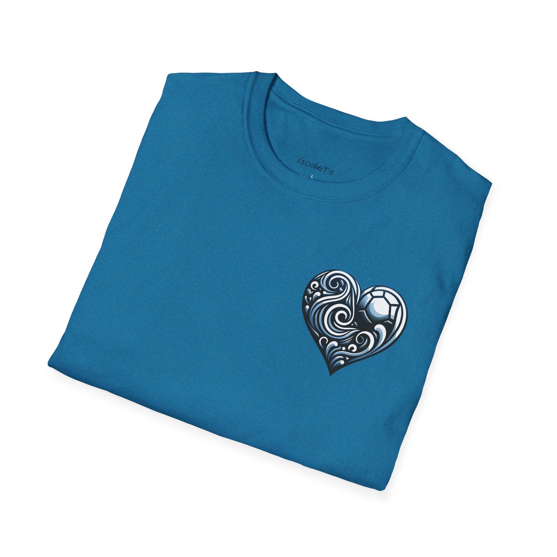 Unisex Softstyle T-Shirt - "soccer girlie "