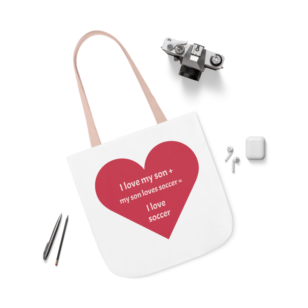 Canvas Tote Bag, 5-Color Straps