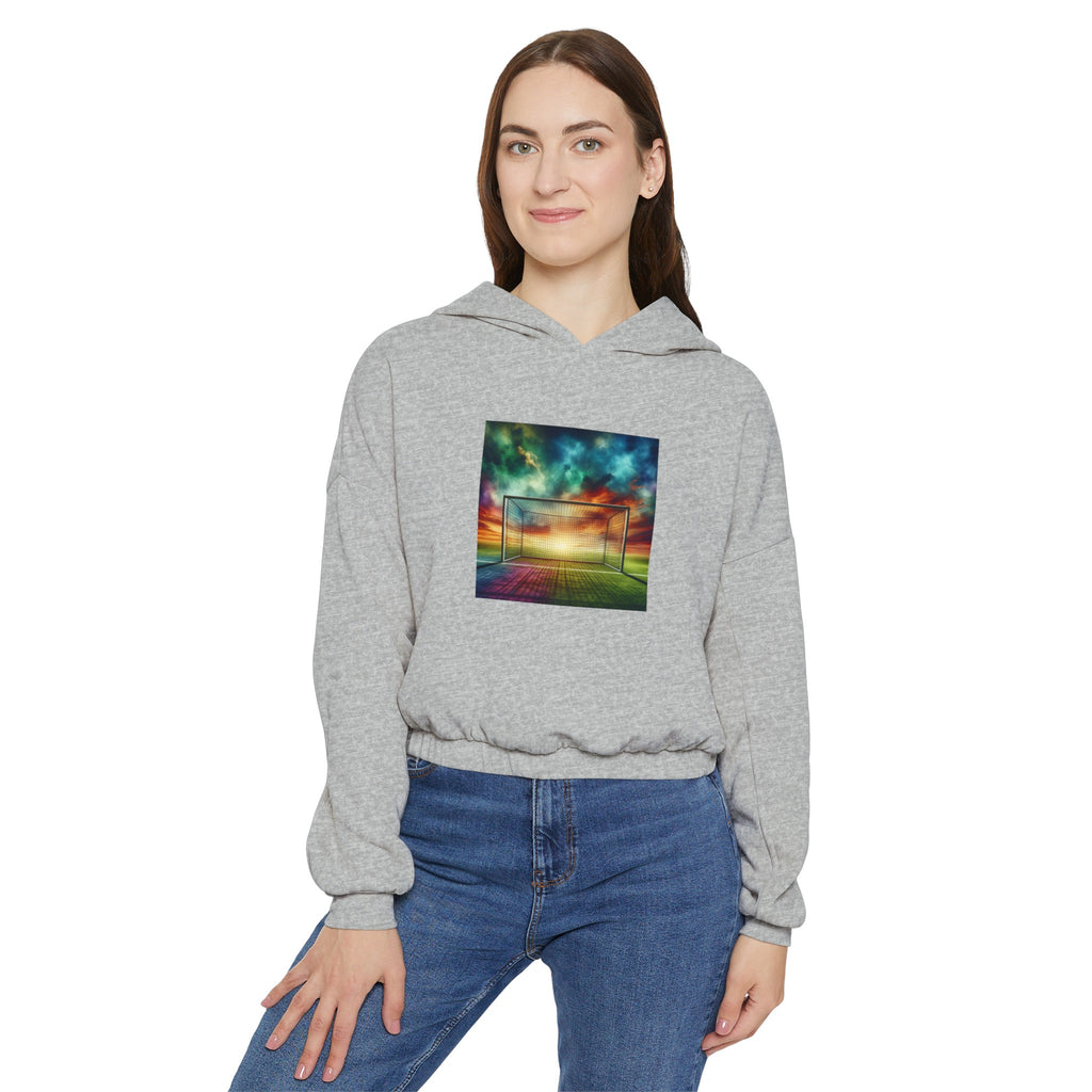 Women's Cinched Bottom Hoodie-"1-Keeper's sister"