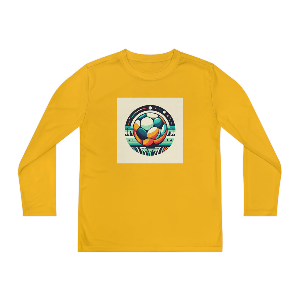 Youth Long Sleeve Competitor Tee-"SOCCER BRO"