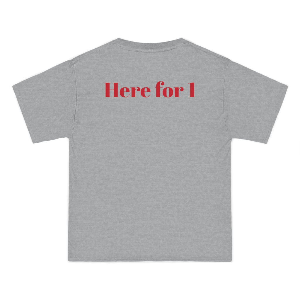 Beefy-T®  Short-Sleeve T-Shirt ( KIDS sizes ) - " Here for 1 "