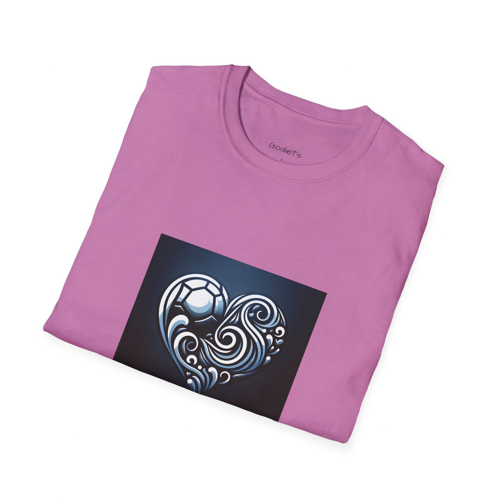Unisex Softstyle T-Shirt - "soccer girlie "