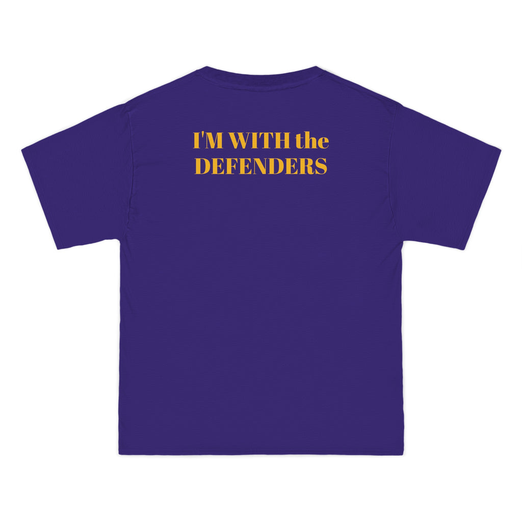 Beefy-T®  Short-Sleeve T-Shirt - "I'M WITH the DEFENDERS"