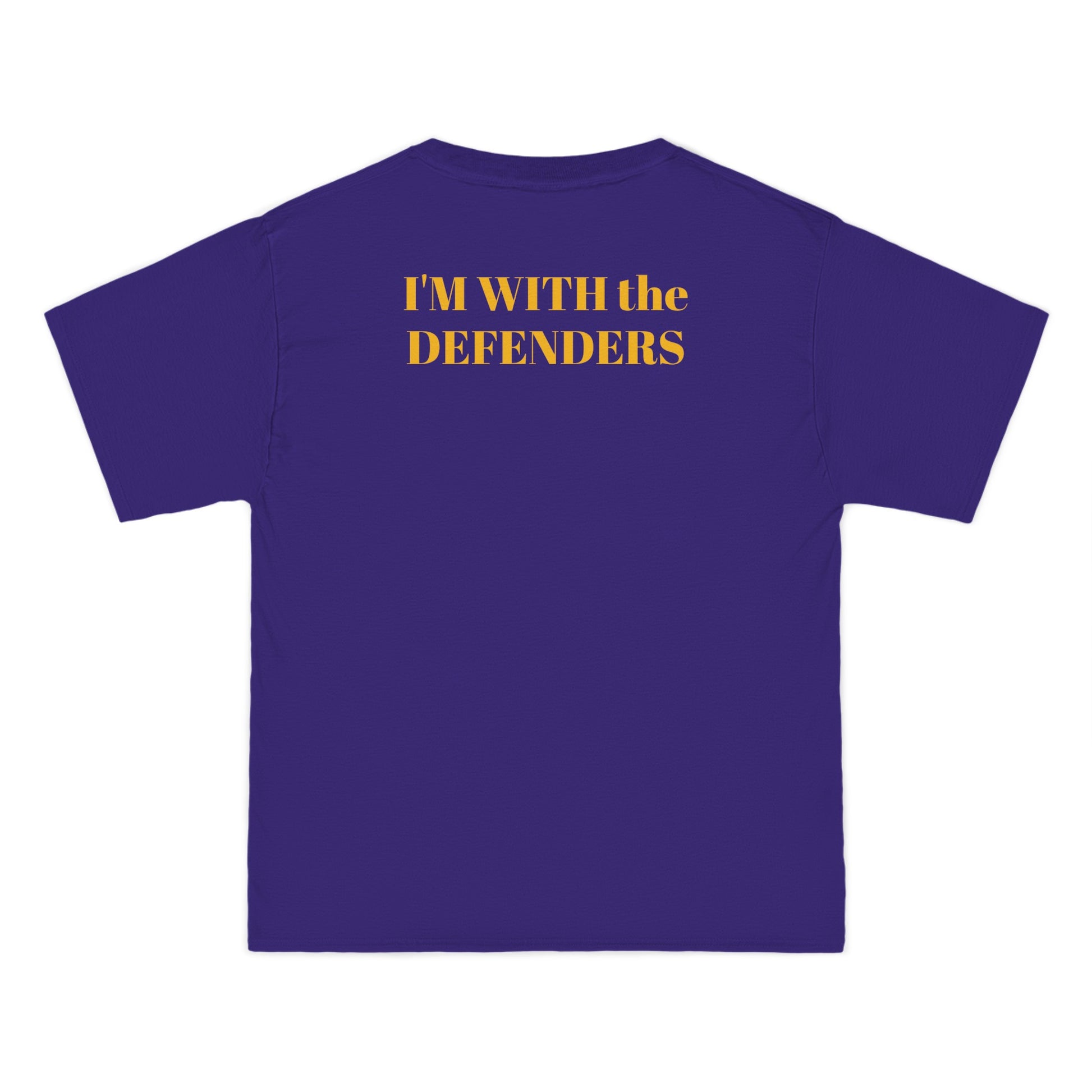 Beefy-T®  Short-Sleeve T-Shirt - "I'M WITH the DEFENDERS"