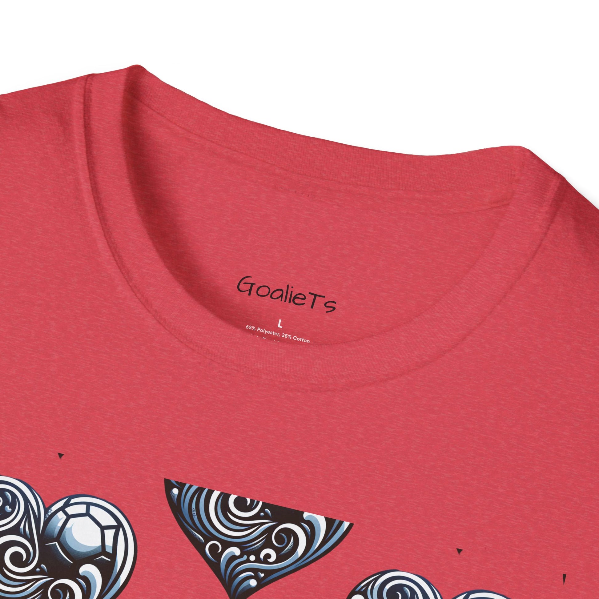 Unisex Softstyle T-Shirt - "soccer girlie "