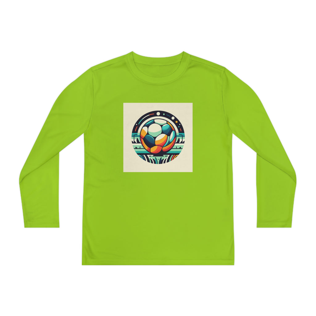 Youth Long Sleeve Competitor Tee-"SOCCER BRO"