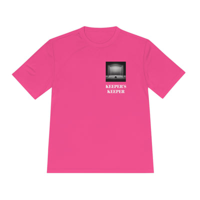 Unisex Moisture Wicking Tee - " Keeper's Keeper "