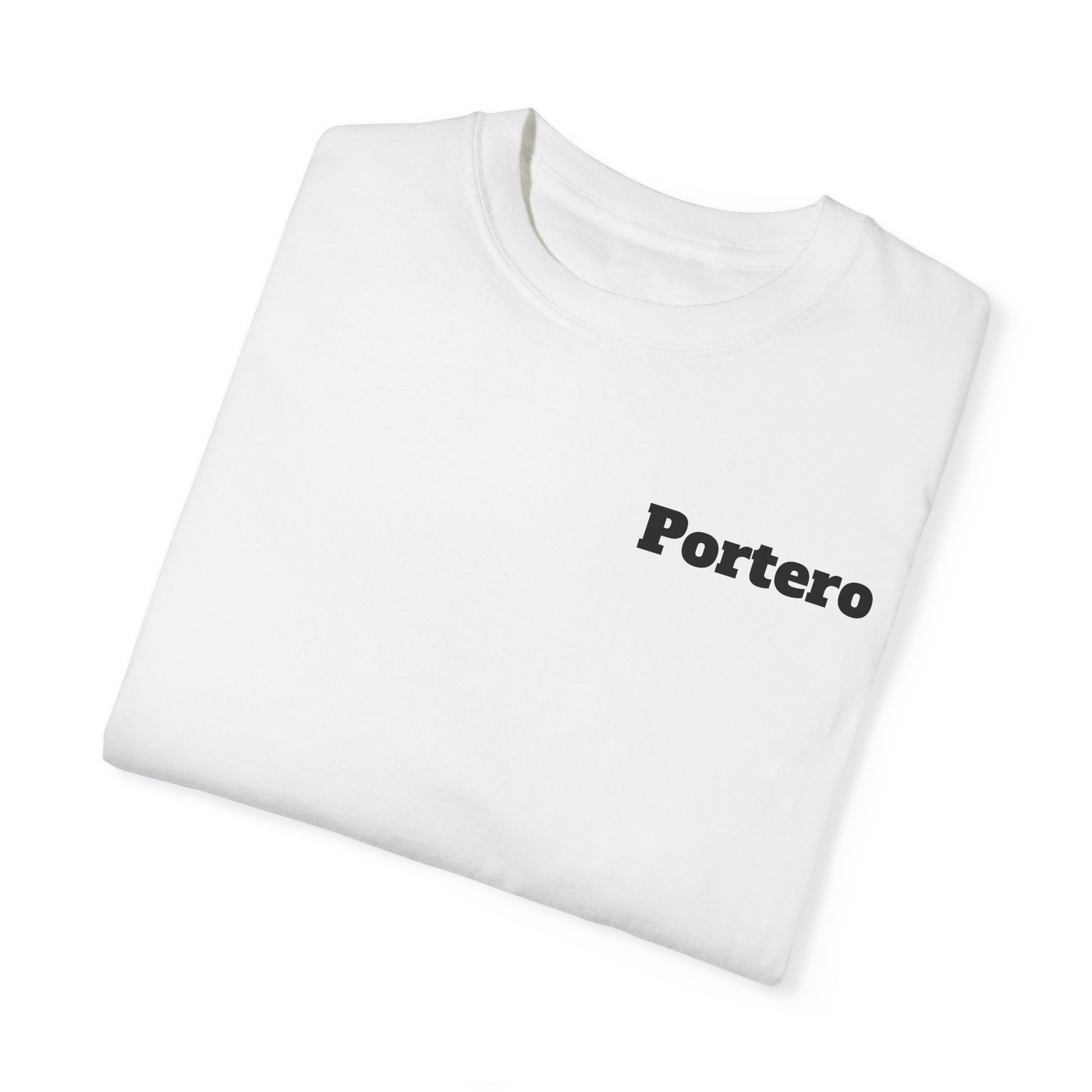 Unisex Garment-Dyed T-shirt -  " Portero . 1 "