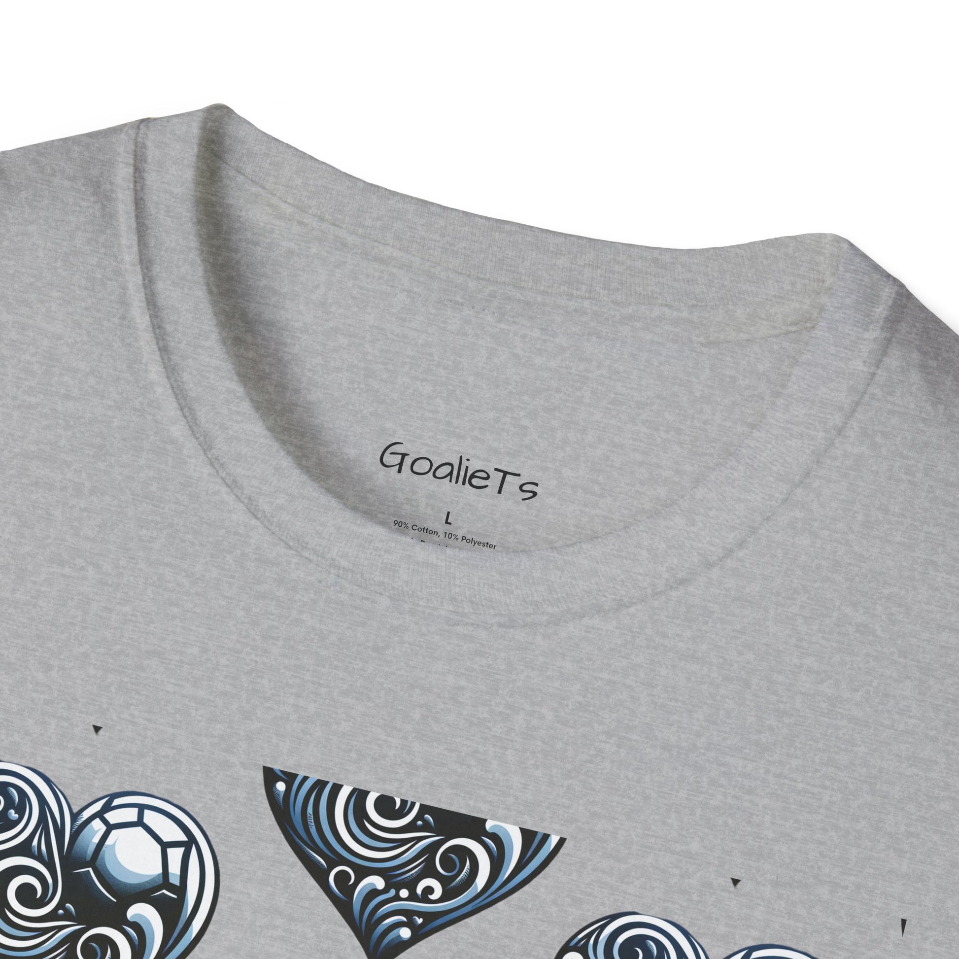 Unisex Softstyle T-Shirt - "soccer girlie "