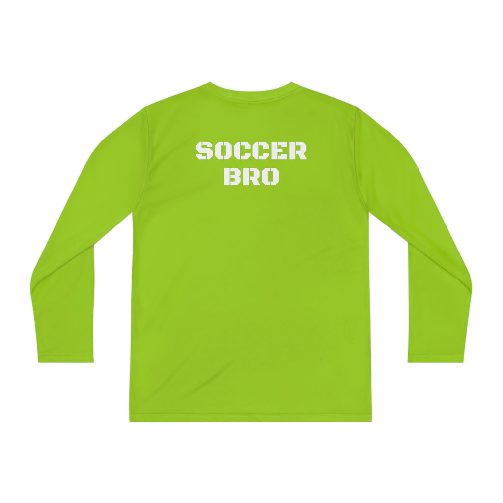 Youth Long Sleeve Competitor Tee-"SOCCER BRO"