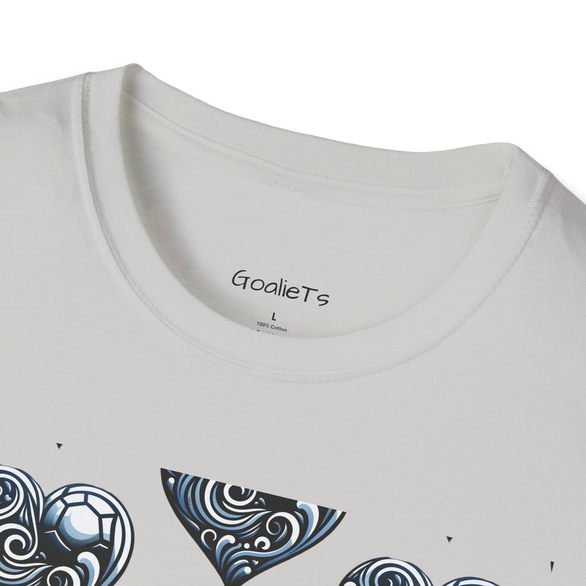 Unisex Softstyle T-Shirt - "soccer girlie "