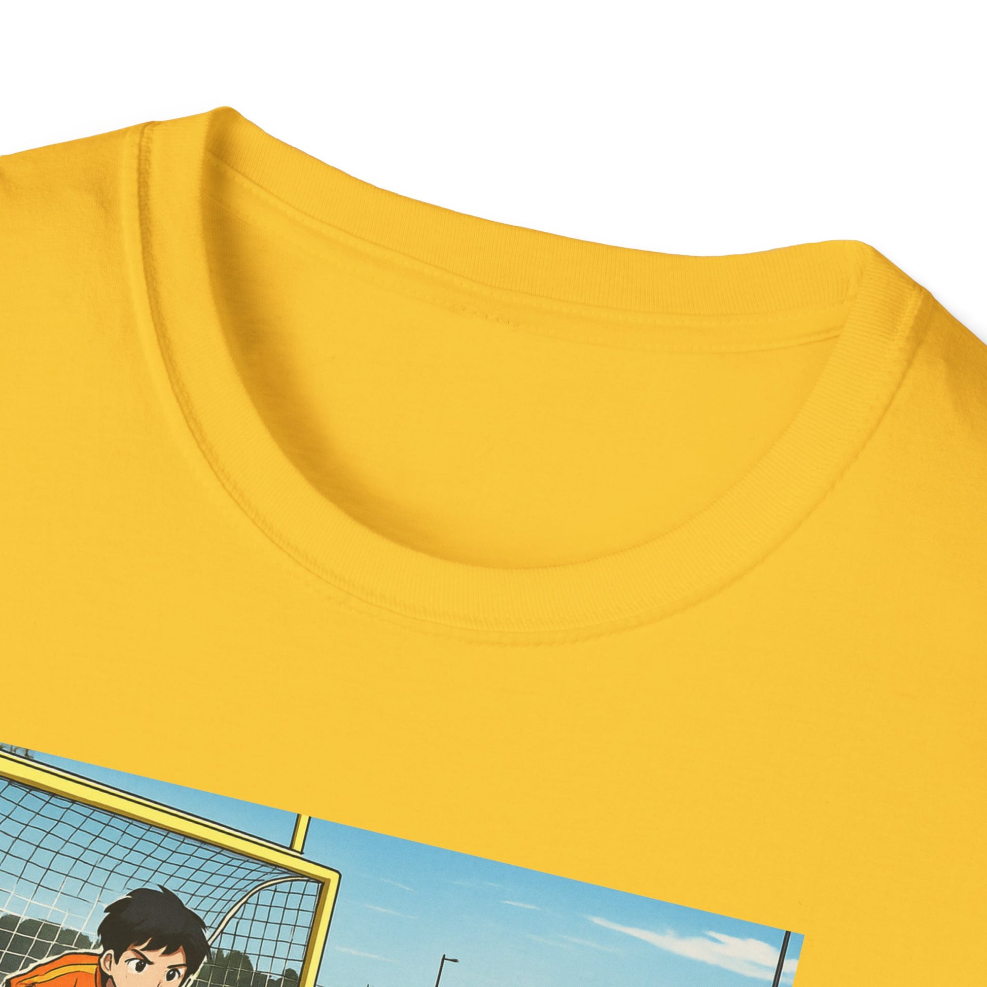 Goalkeeper Vibes Unisex Softstyle T-Shirt, Soccer Gift, Sports Apparel, Casual Wear, Unique Fan Shirt, Retro Sports Tee