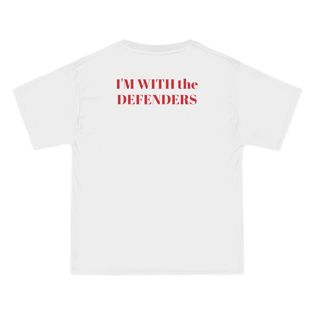Beefy-T®  Short-Sleeve T-Shirt - "I'M WITH the DEFENDERS"