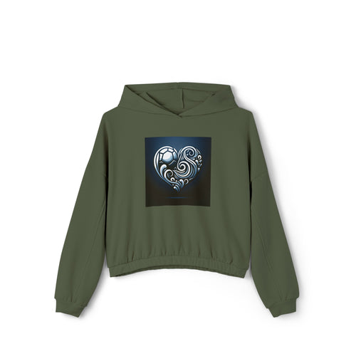 Women's Cinched Bottom Hoodie-"Keeper's sister"
