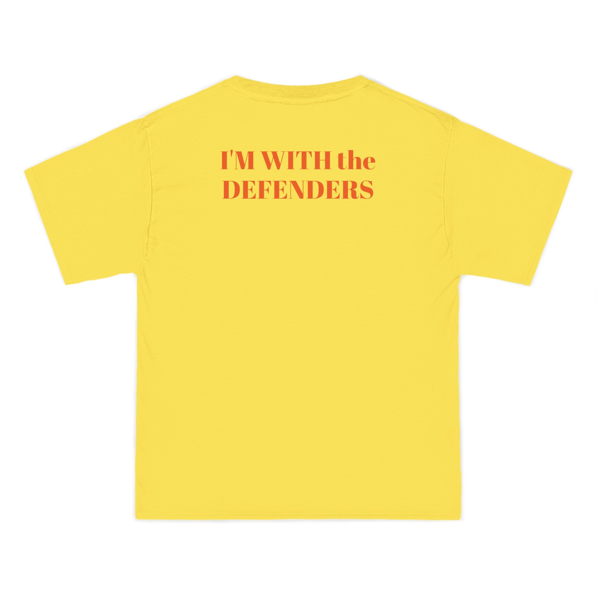 Beefy-T®  Short-Sleeve T-Shirt - "I'M WITH the DEFENDERS"