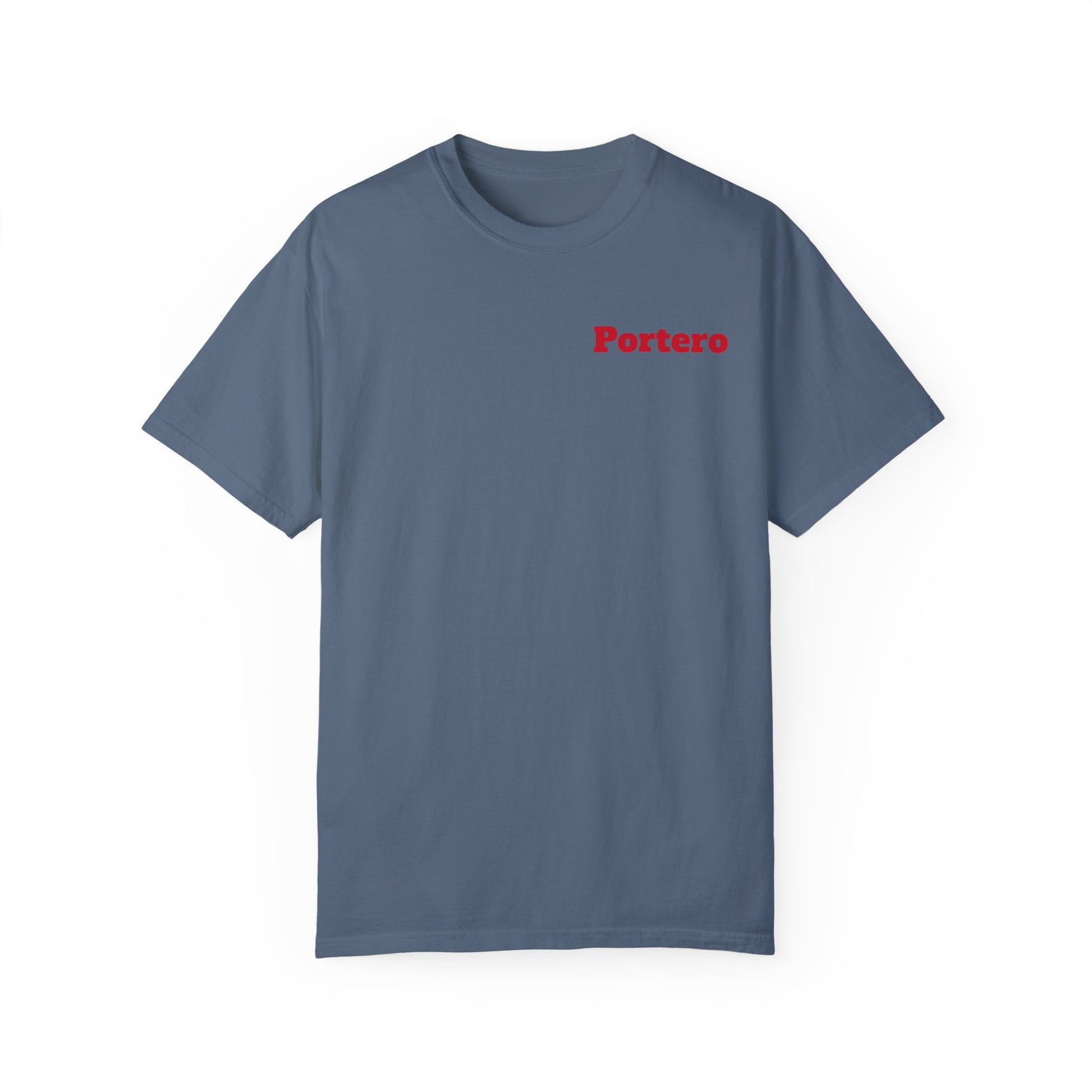Unisex Garment-Dyed T-shirt -  " Portero . 1 "