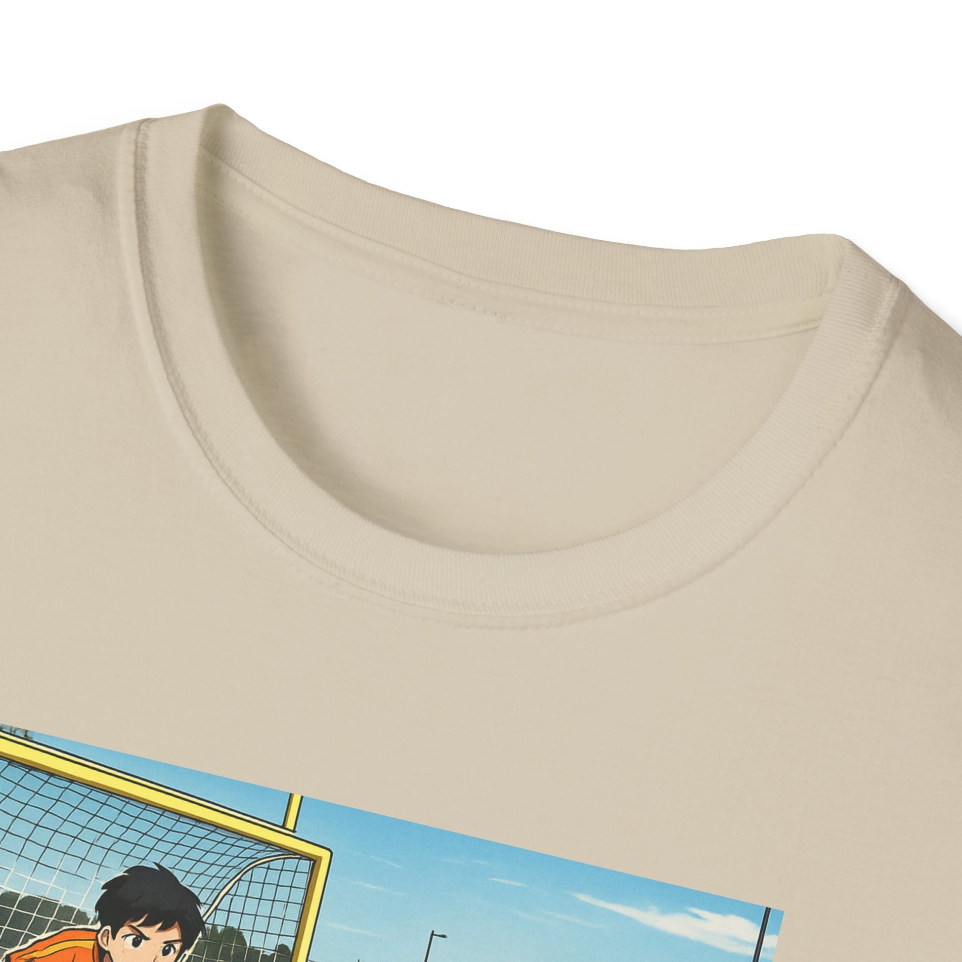 Goalkeeper Vibes Unisex Softstyle T-Shirt, Soccer Gift, Sports Apparel, Casual Wear, Unique Fan Shirt, Retro Sports Tee