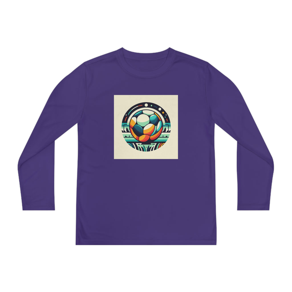Youth Long Sleeve Competitor Tee-"SOCCER BRO"