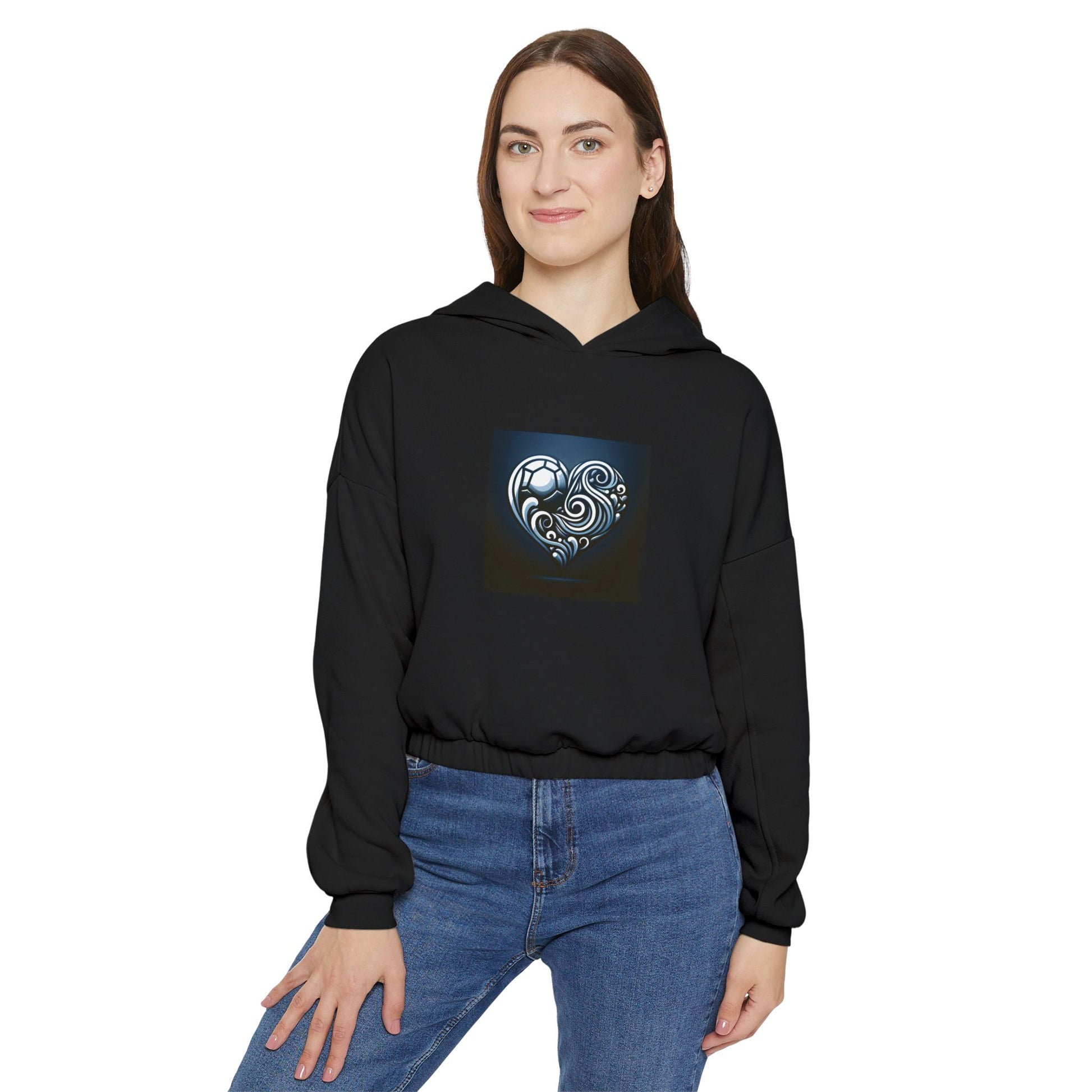 Women's Cinched Bottom Hoodie- "Keeper's sister"