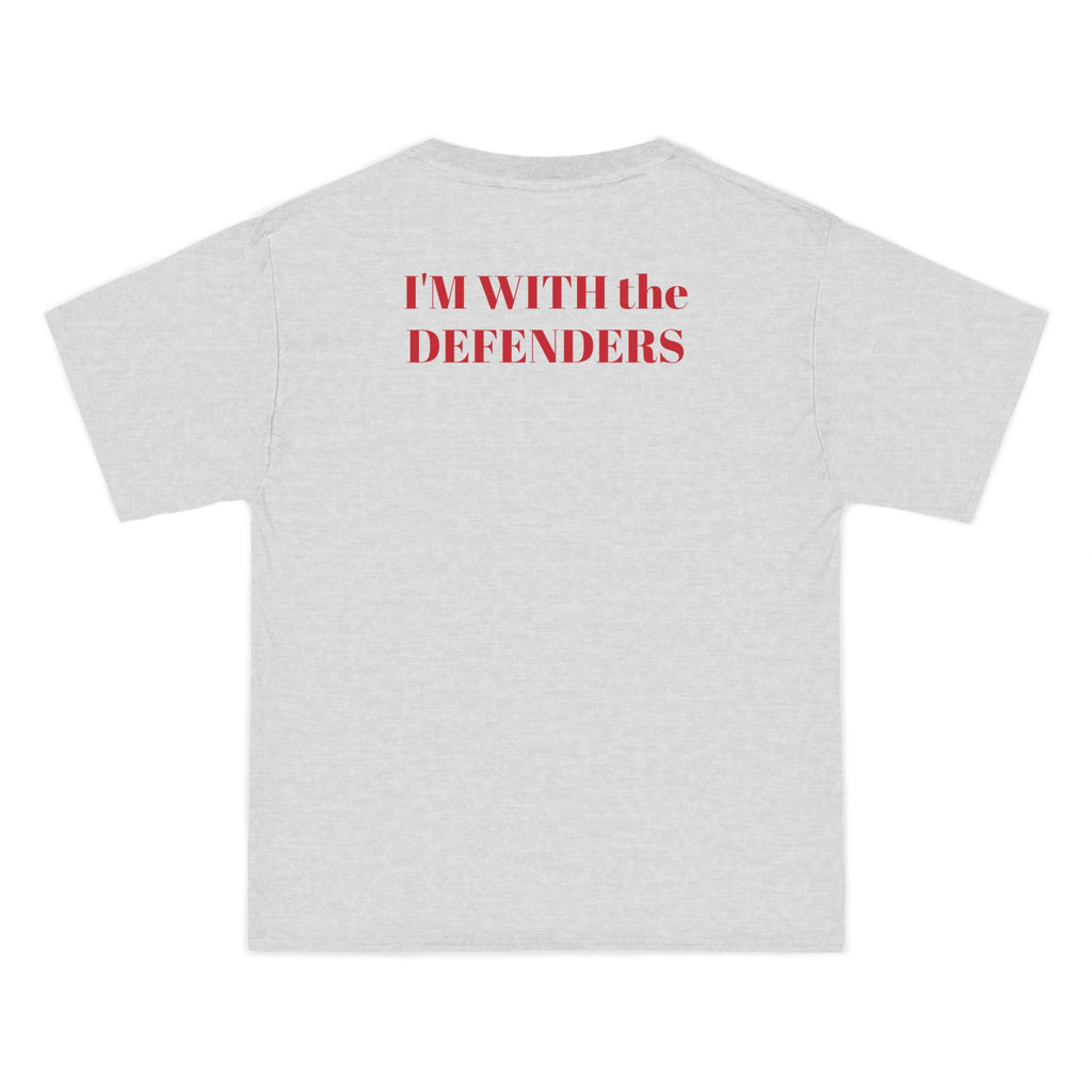 Beefy-T®  Short-Sleeve T-Shirt - "I'M WITH the DEFENDERS"
