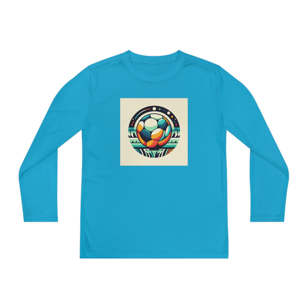 Youth Long Sleeve Competitor Tee-"SOCCER BRO"