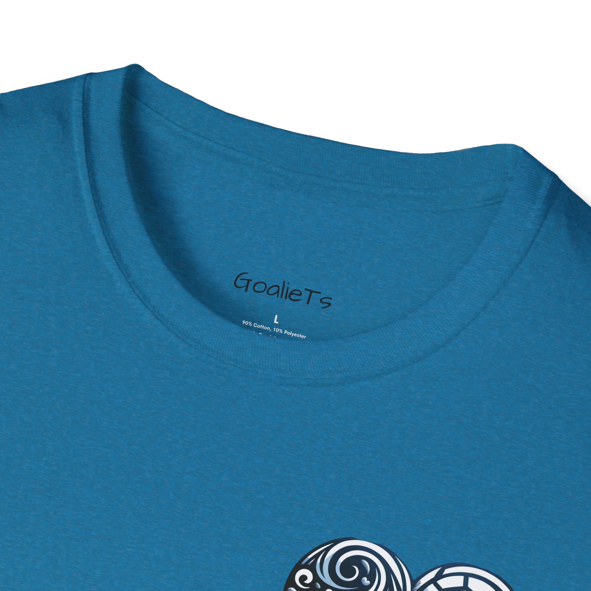 Unisex Softstyle T-Shirt - "soccer girlie "