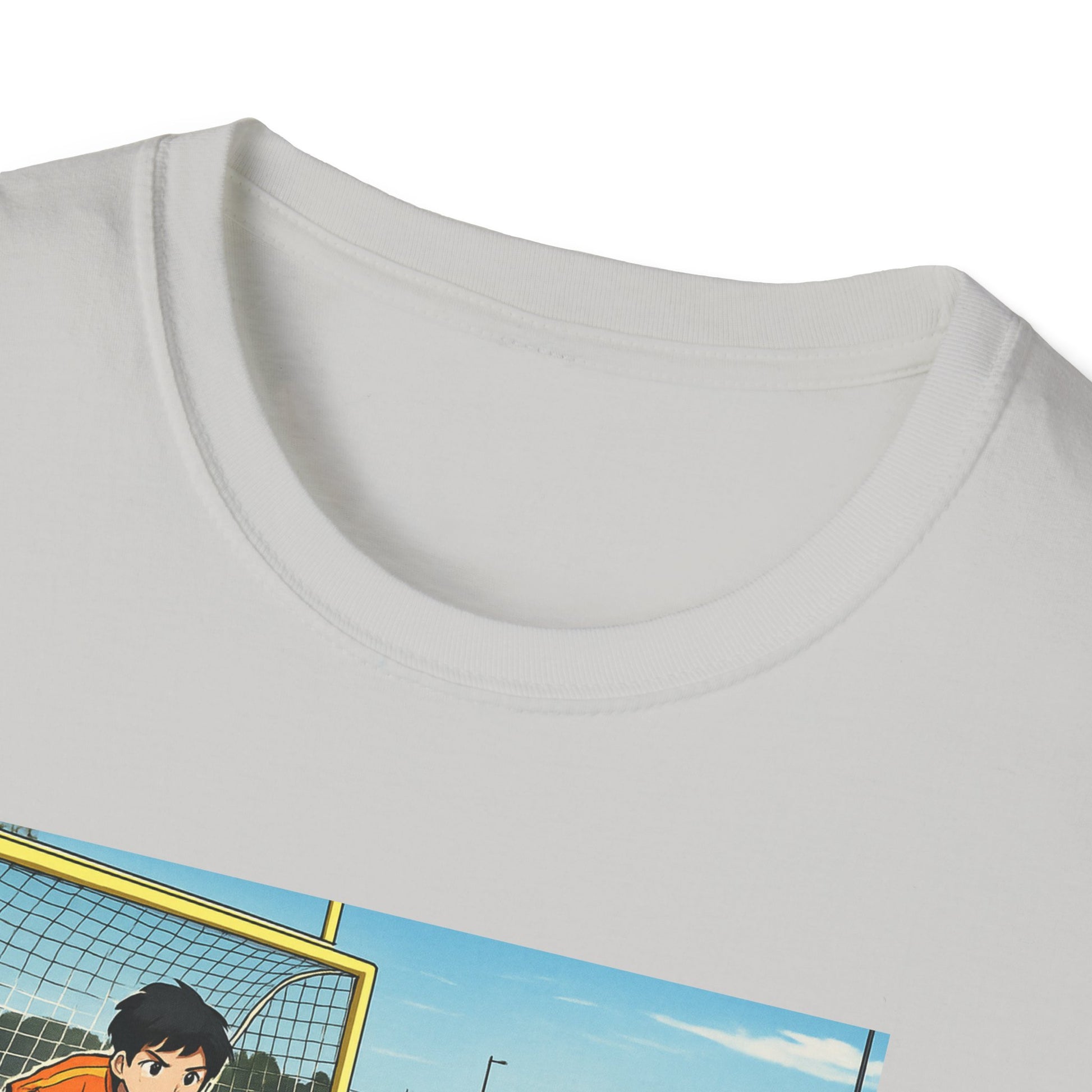 Goalkeeper Vibes Unisex Softstyle T-Shirt, Soccer Gift, Sports Apparel, Casual Wear, Unique Fan Shirt, Retro Sports Tee