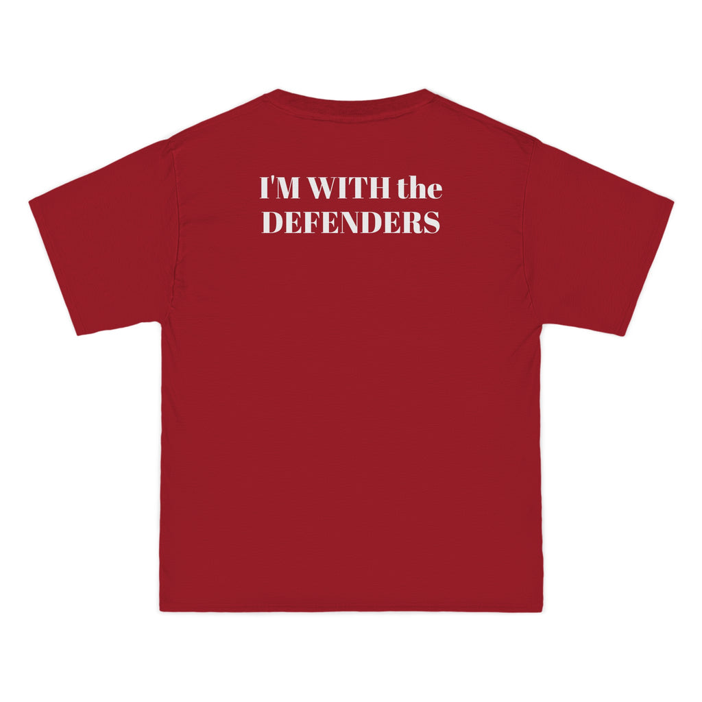 Beefy-T®  Short-Sleeve T-Shirt - "I'M WITH the DEFENDERS"