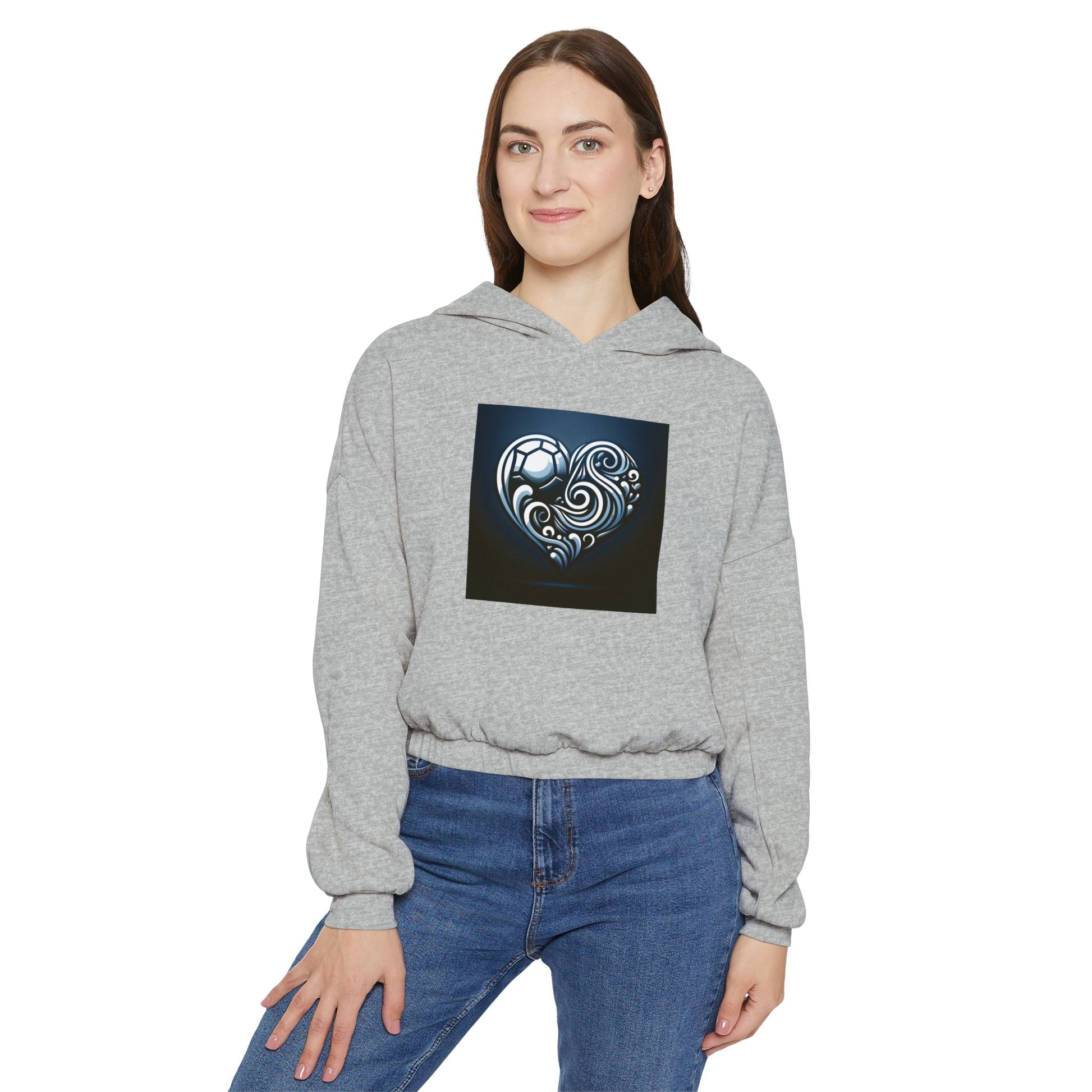 Women's Cinched Bottom Hoodie- "Keeper's sister"