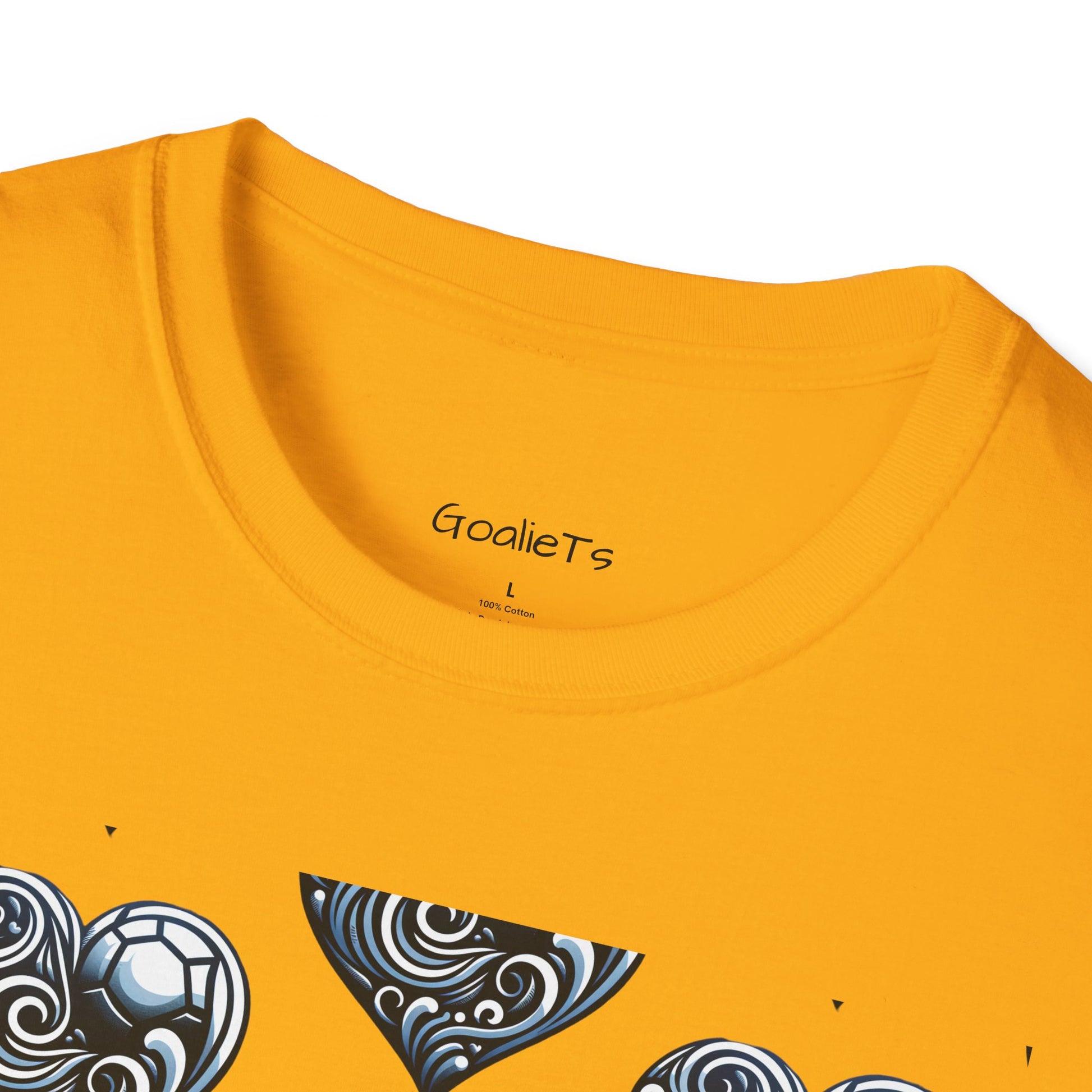 Unisex Softstyle T-Shirt - "soccer girlie "