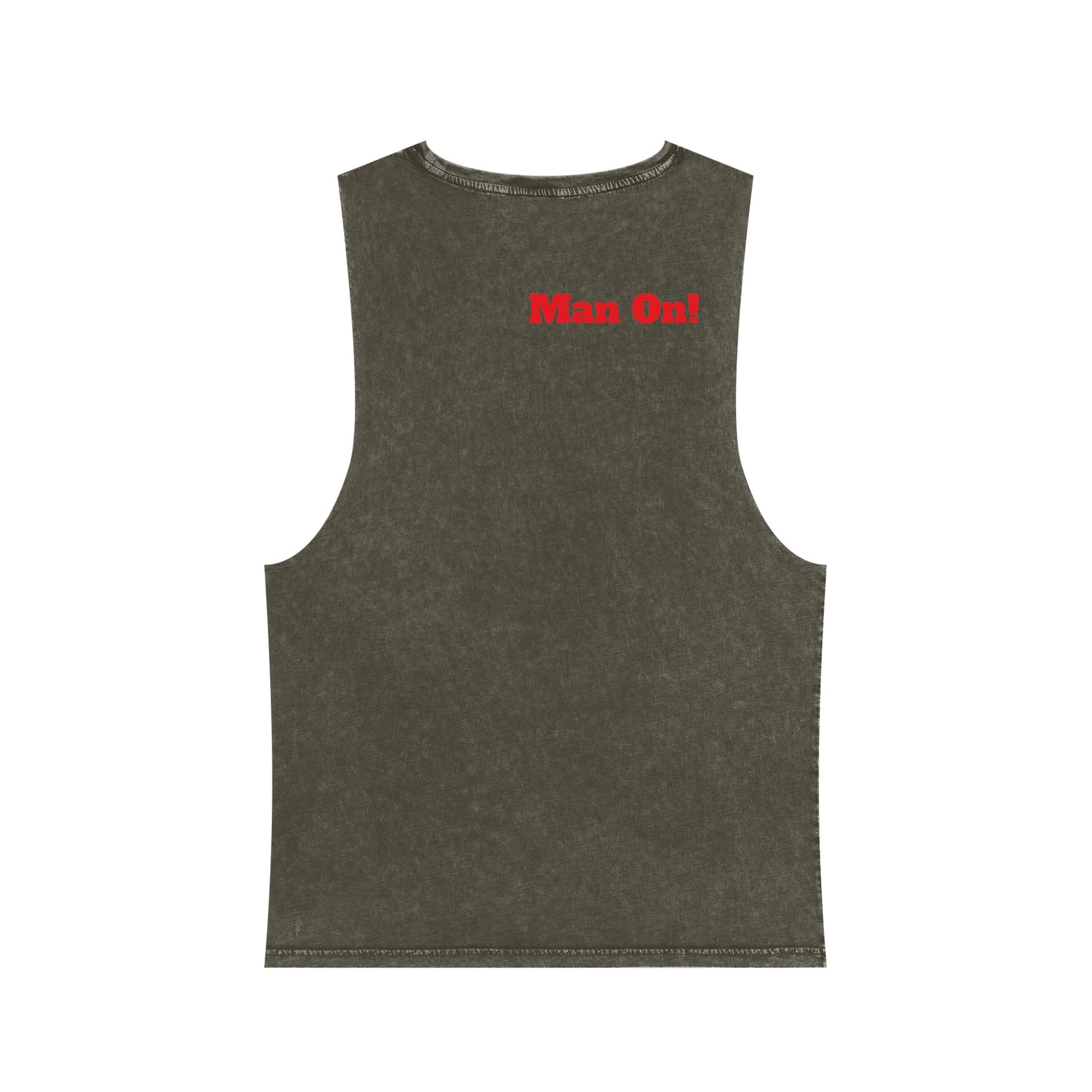 Unisex Stonewash Tank Top - Sporty Vibe, Perfect for Athletes, Summer Wear, Gift for Sports Lovers, Casual Style